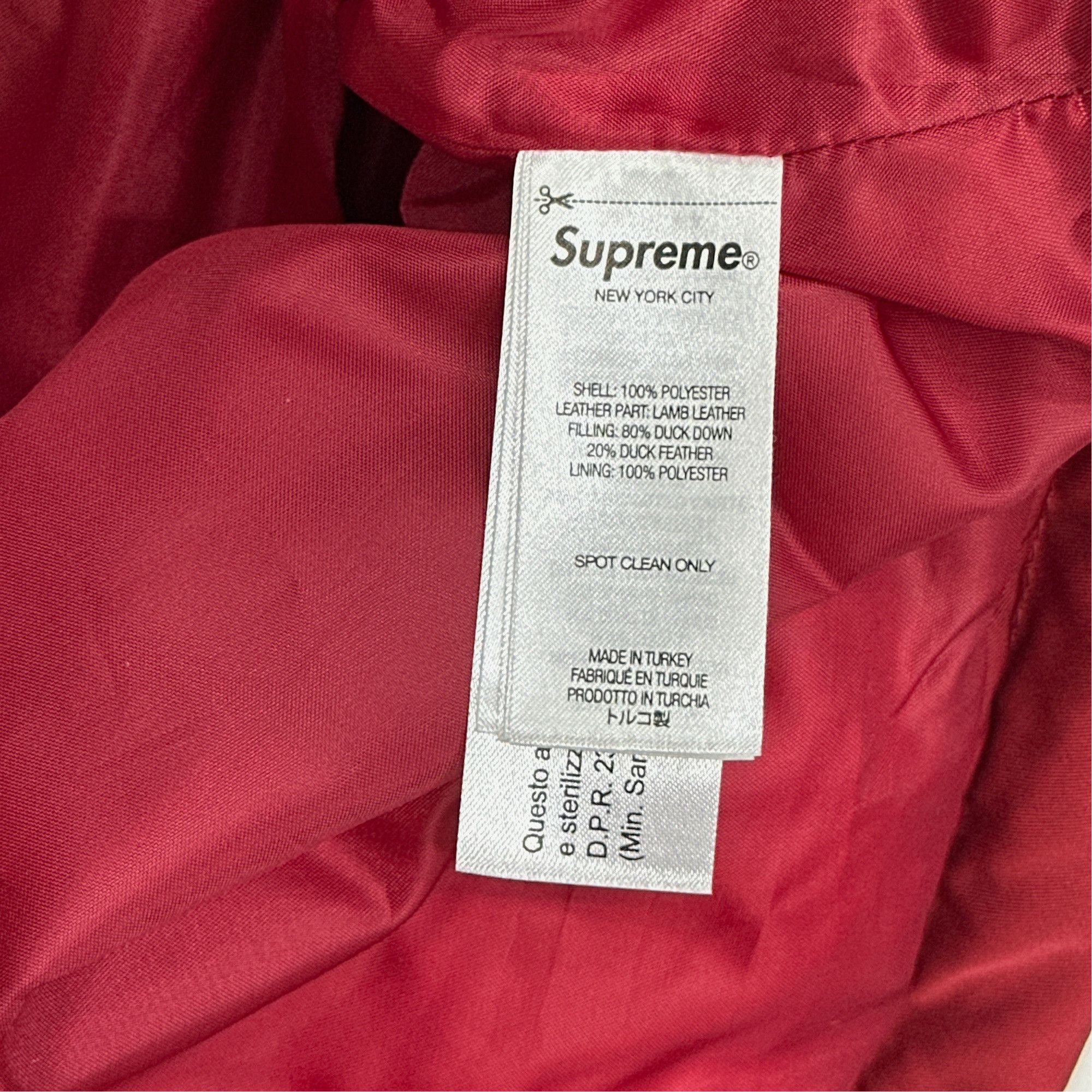 Supreme Supreme Star Sleeve Down Puffer Jacket Size M Size US M / EU 48-50 / 2 - 2 Thumbnail