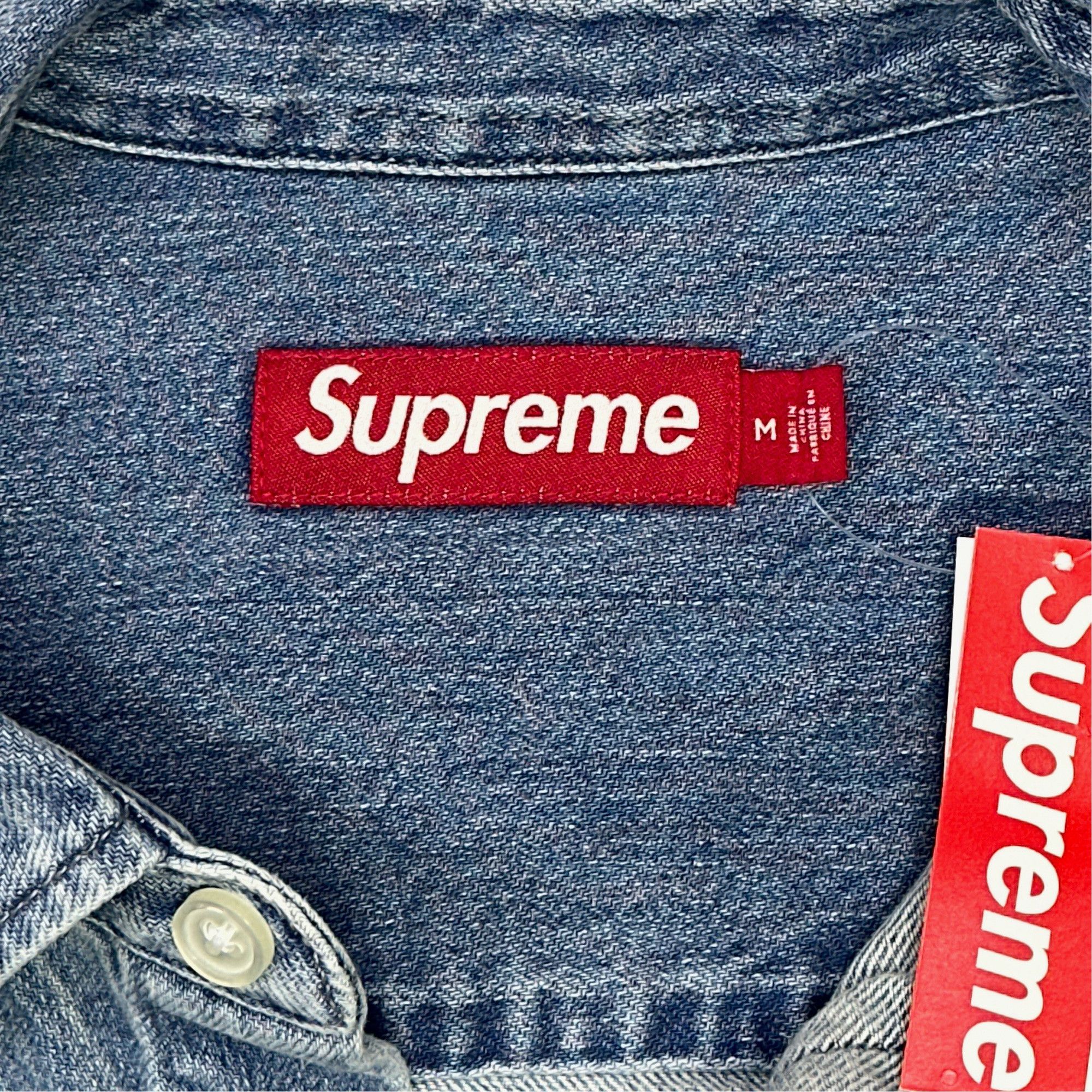 Supreme Supreme Denim Painter Shirt Size M Size US M / EU 48-50 / 2 - 3 Thumbnail