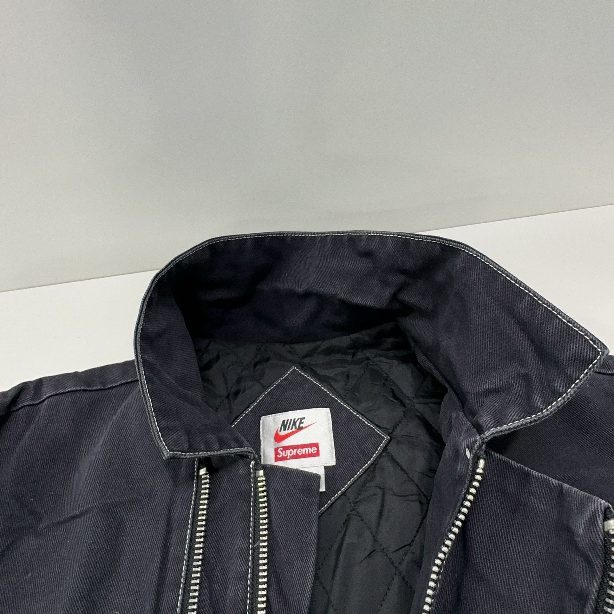 Supreme Supreme x Nike Quilted Work Jacket Size S Size US S / EU 44-46 / 1 - 12 Thumbnail