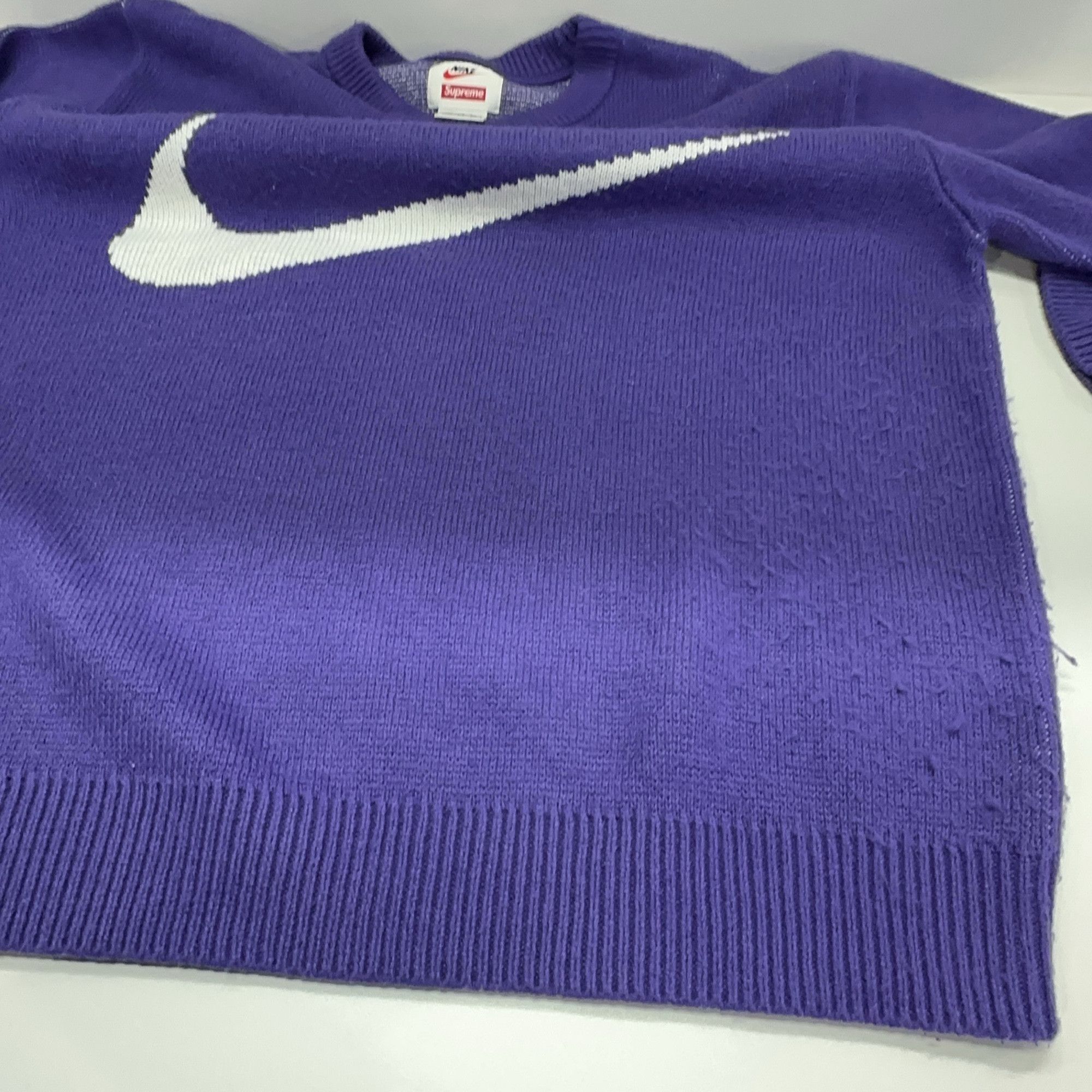 Supreme Supreme x Nike Swoosh Sweater Size XL Size US XL / EU 56 / 4 - 6 Thumbnail
