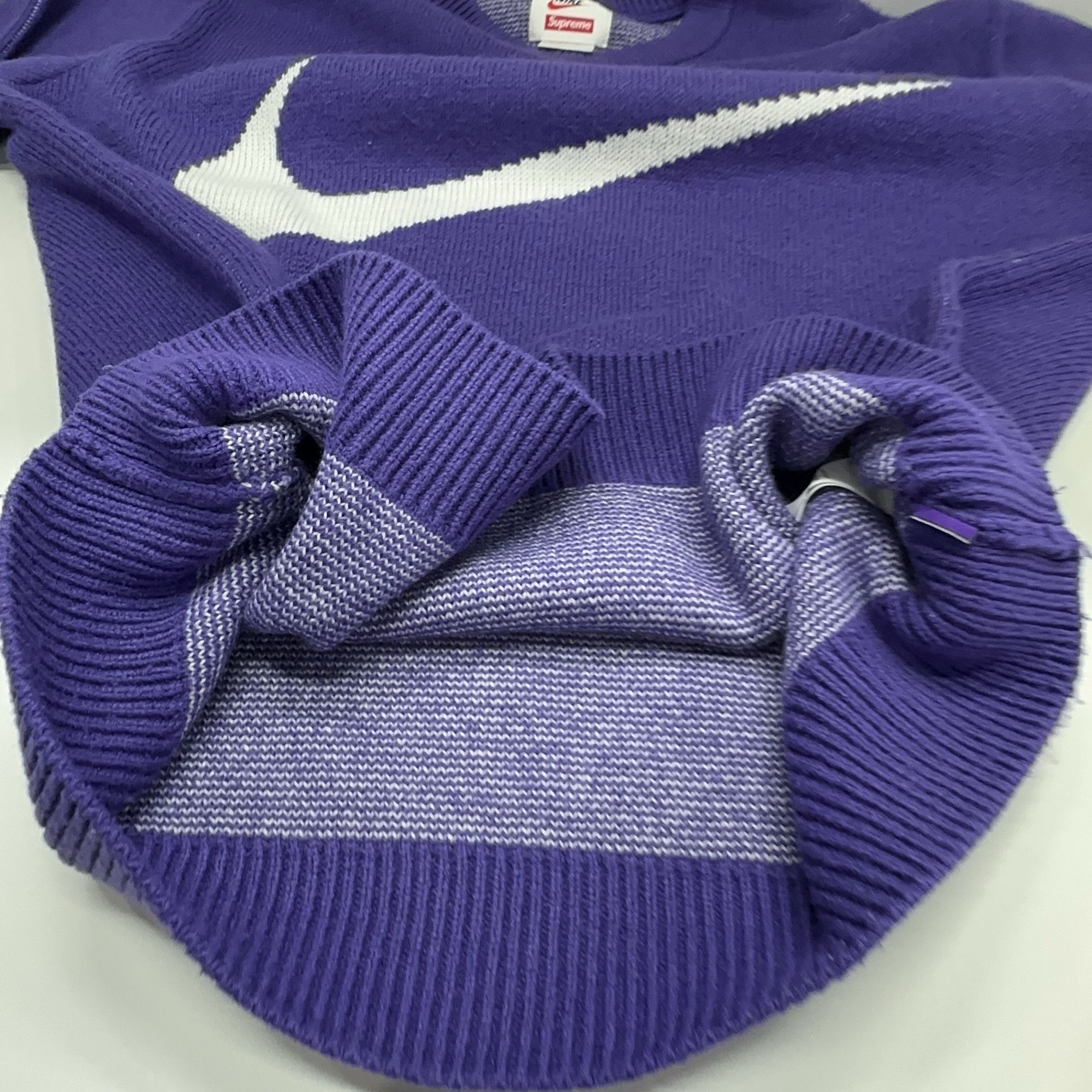 Supreme Supreme x Nike Swoosh Sweater Size XL Size US XL / EU 56 / 4 - 7 Thumbnail