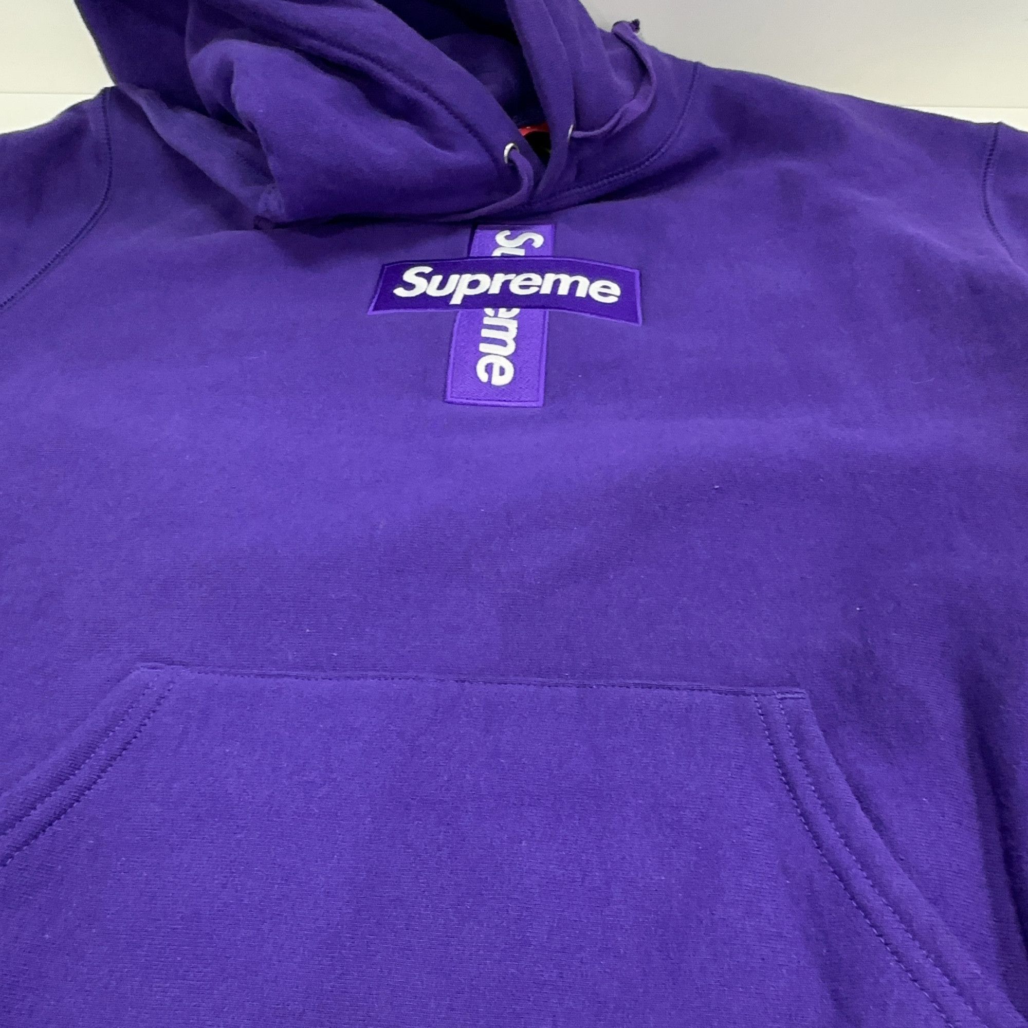 Supreme Supreme Cross Box Logo Hoodie Size M Size US M / EU 48-50 / 2 - 8 Thumbnail