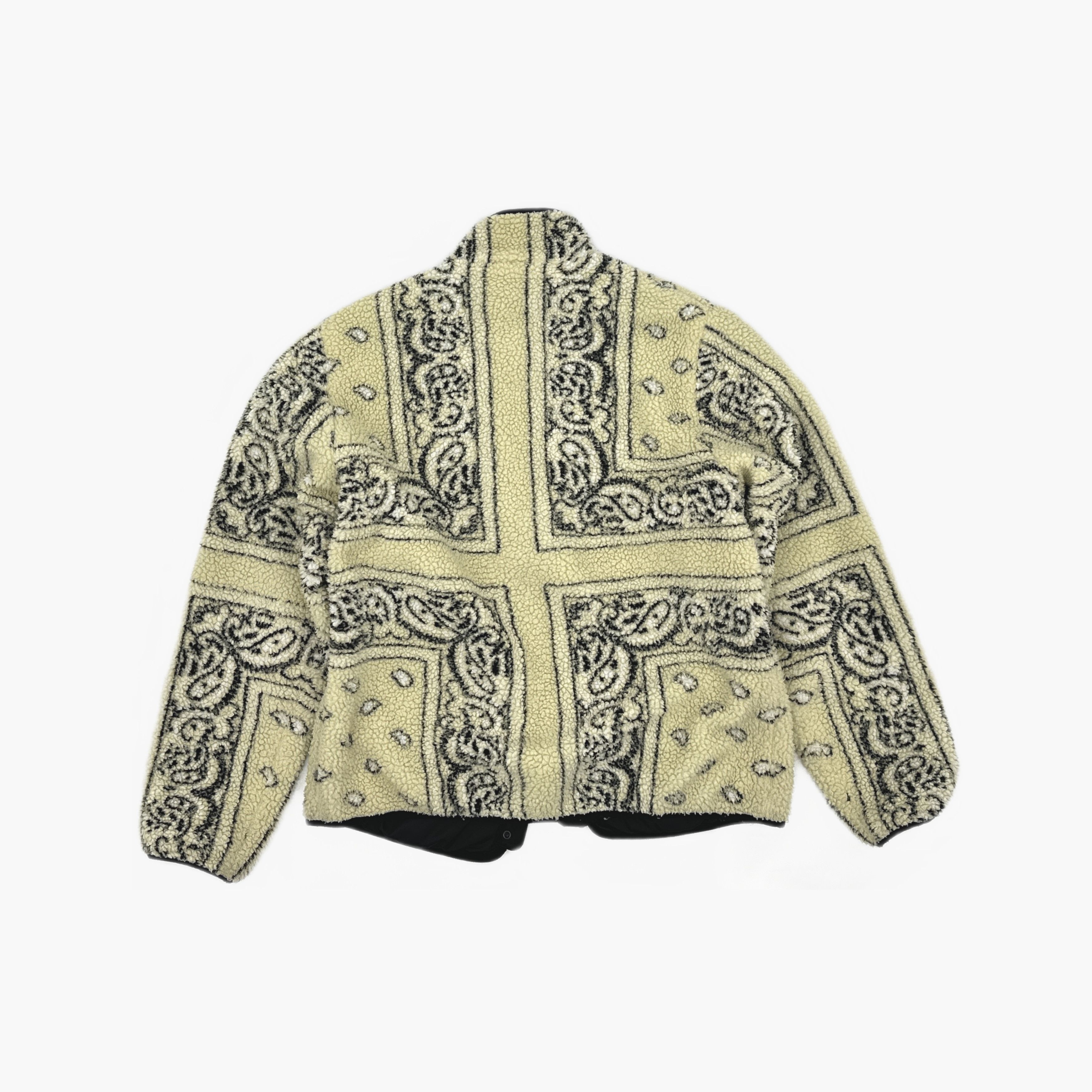 Supreme Supreme Reversible Bandana Fleece Jacket Size M Size US M / EU 48-50 / 2 - 4 Thumbnail