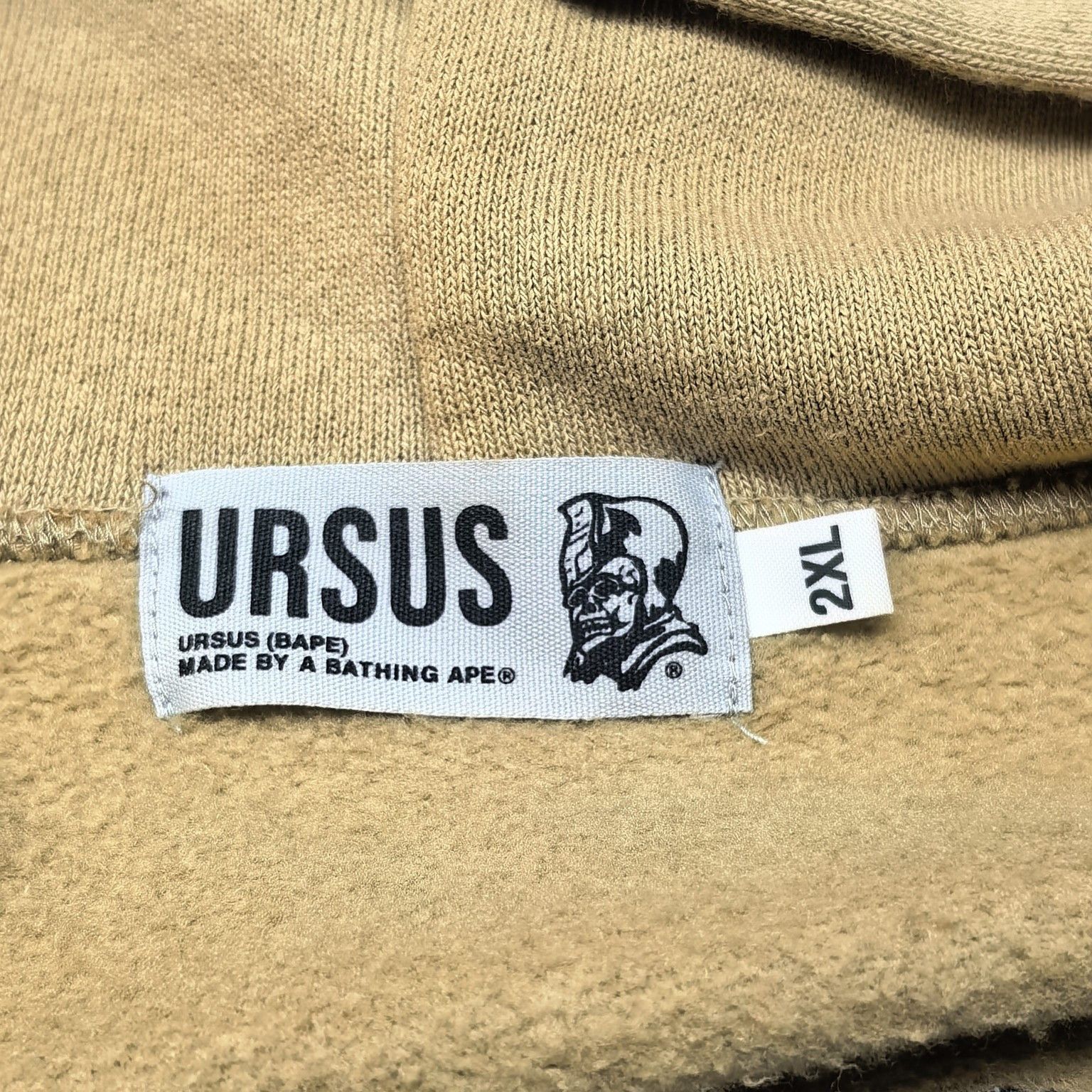 Bape A Bathing Ape Ursus Bape Skull Logo Zip Hoodie Size XXL Size US XXL / EU 58 / 5 - 3 Thumbnail