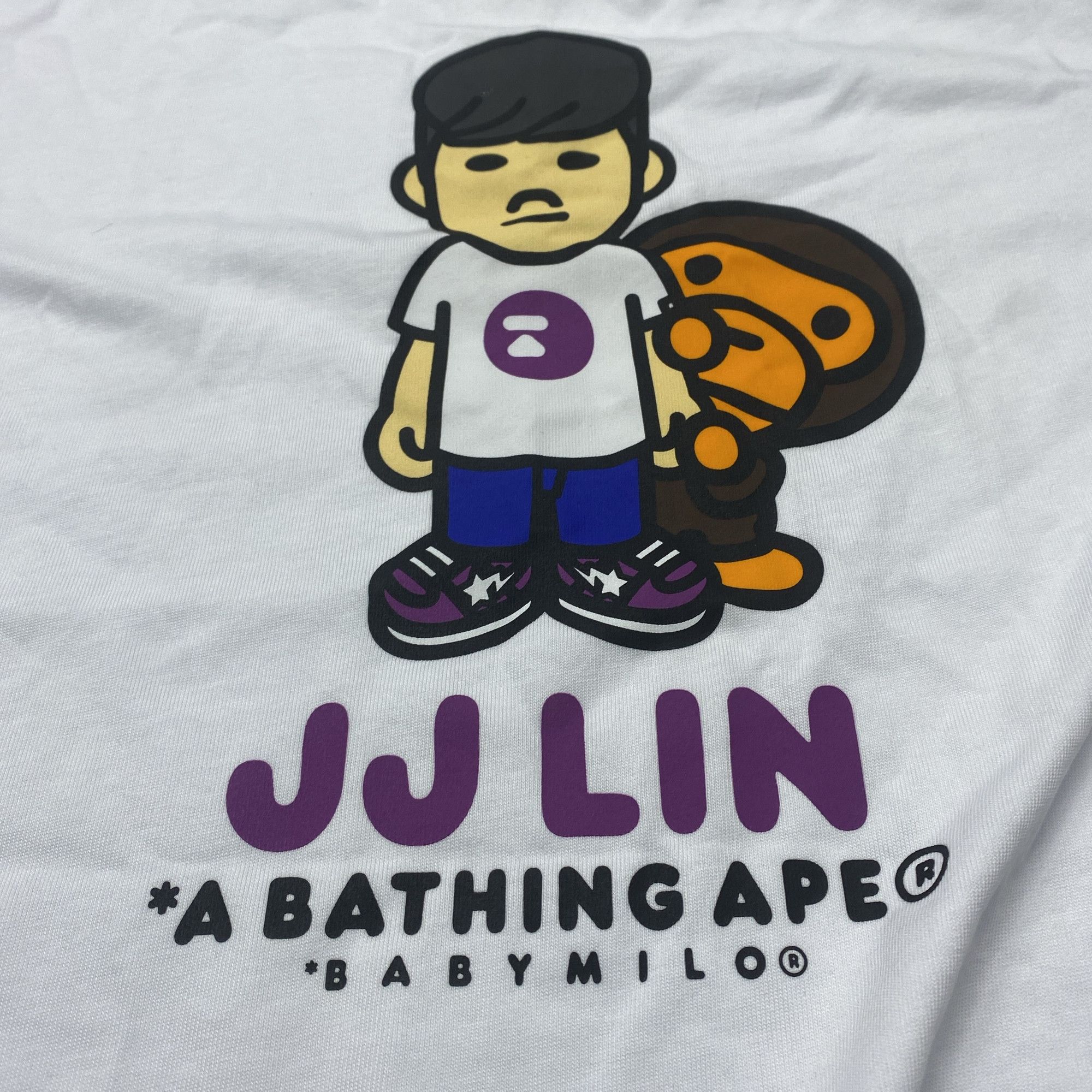 Bape A BATHING APE x JJ Lin Baby Milo T-Shirt US M Size US M / EU 48-50 / 2 - 5 Thumbnail