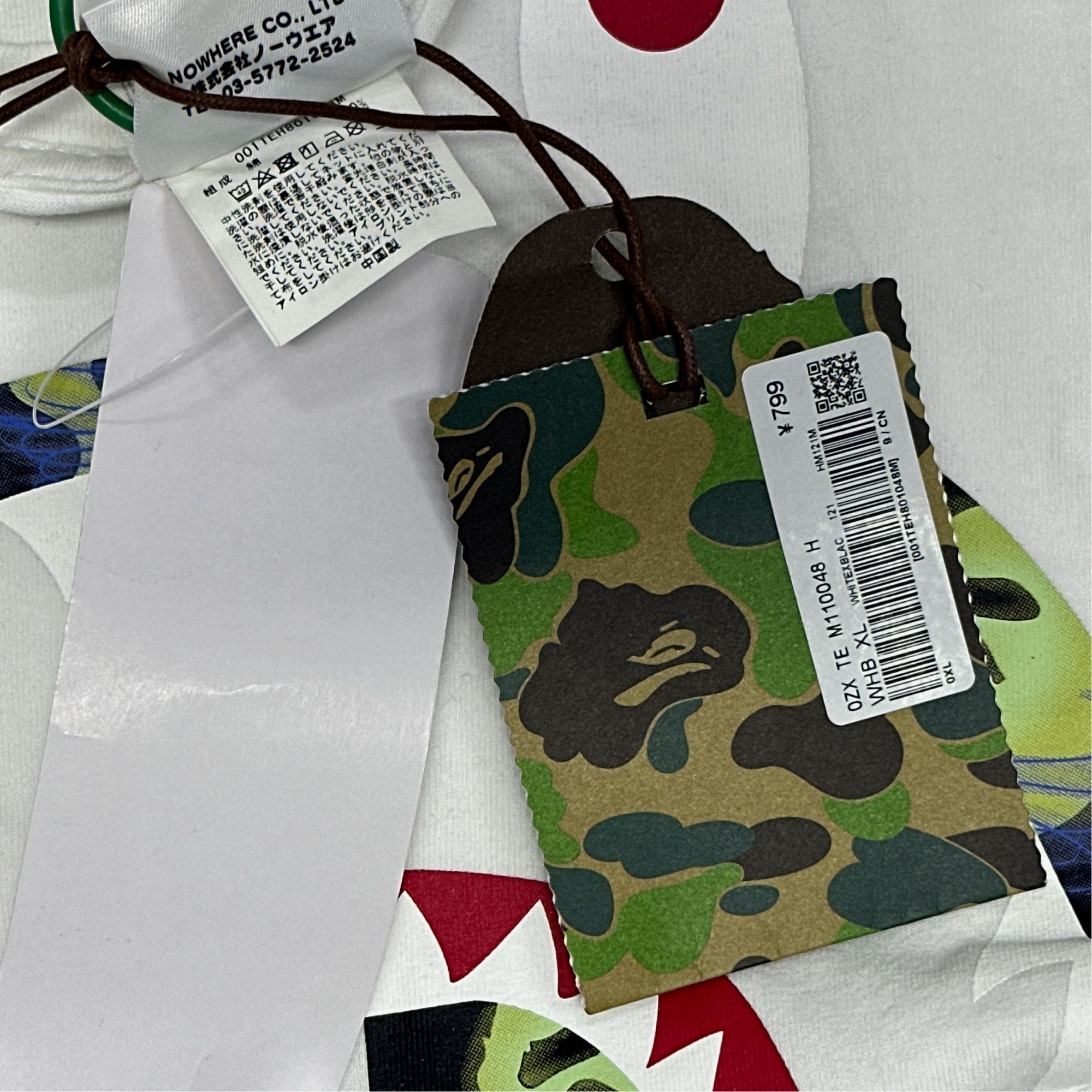 Bape A Bathing Ape Shark Graphic T-Shirt XL Size US XL / EU 56 / 4 - 4 Thumbnail
