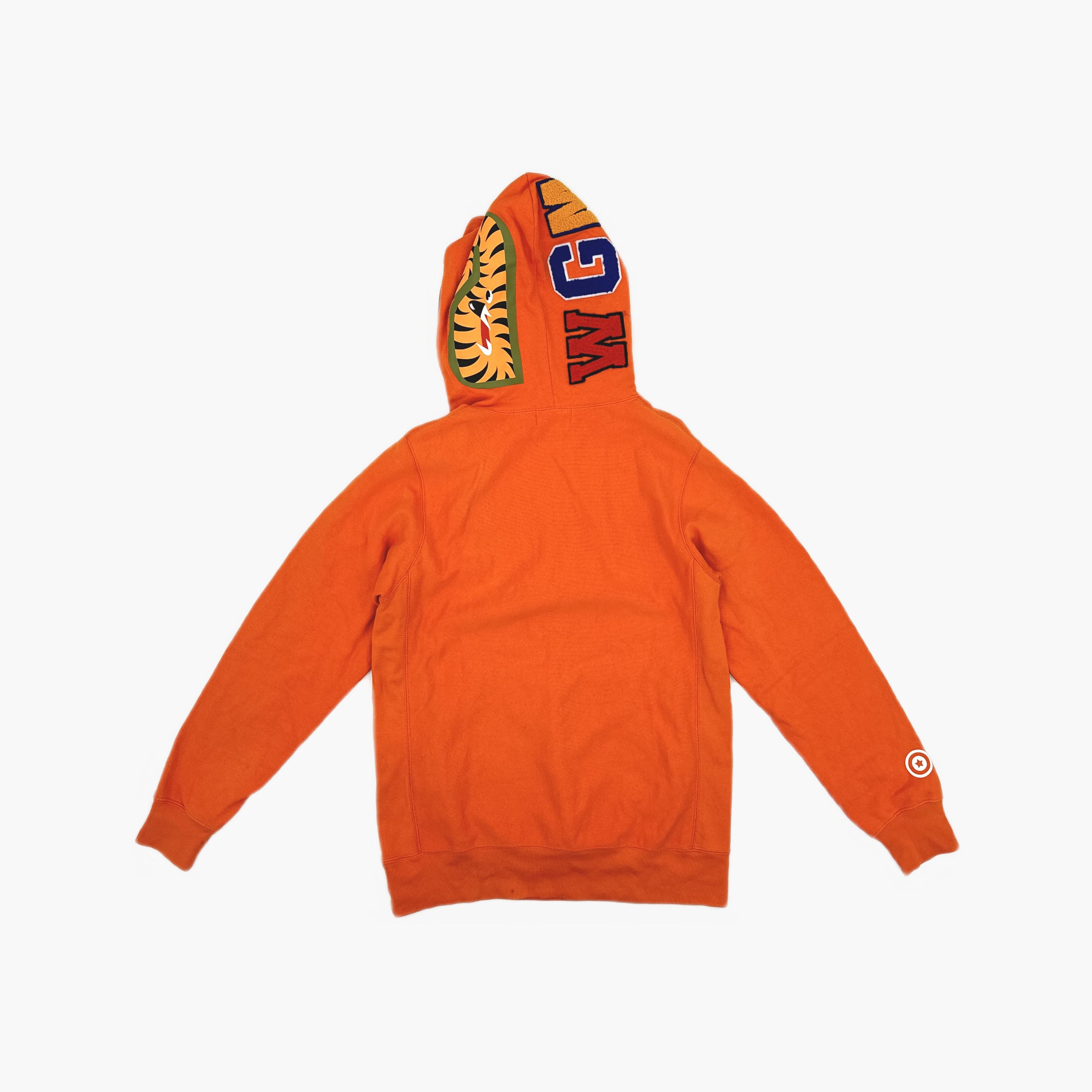 Bape A Bathing Ape WGM Shark Hoodie Orange Size L Size US L / EU 52-54 / 3 - 2 Thumbnail