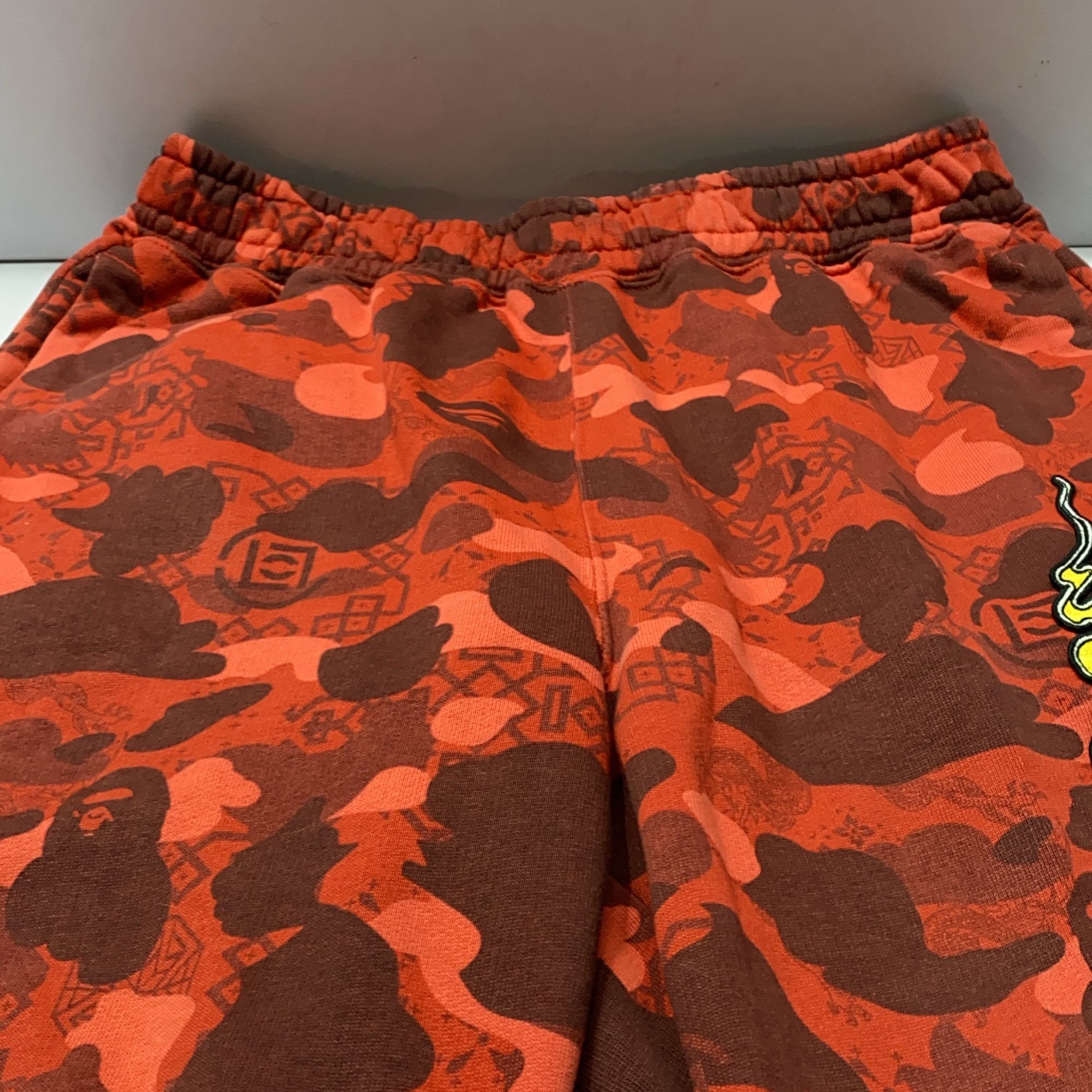 Bape A Bathing Ape x CLOT Camo Sweatpants Size L Size US 34 / EU 50 - 7 Thumbnail