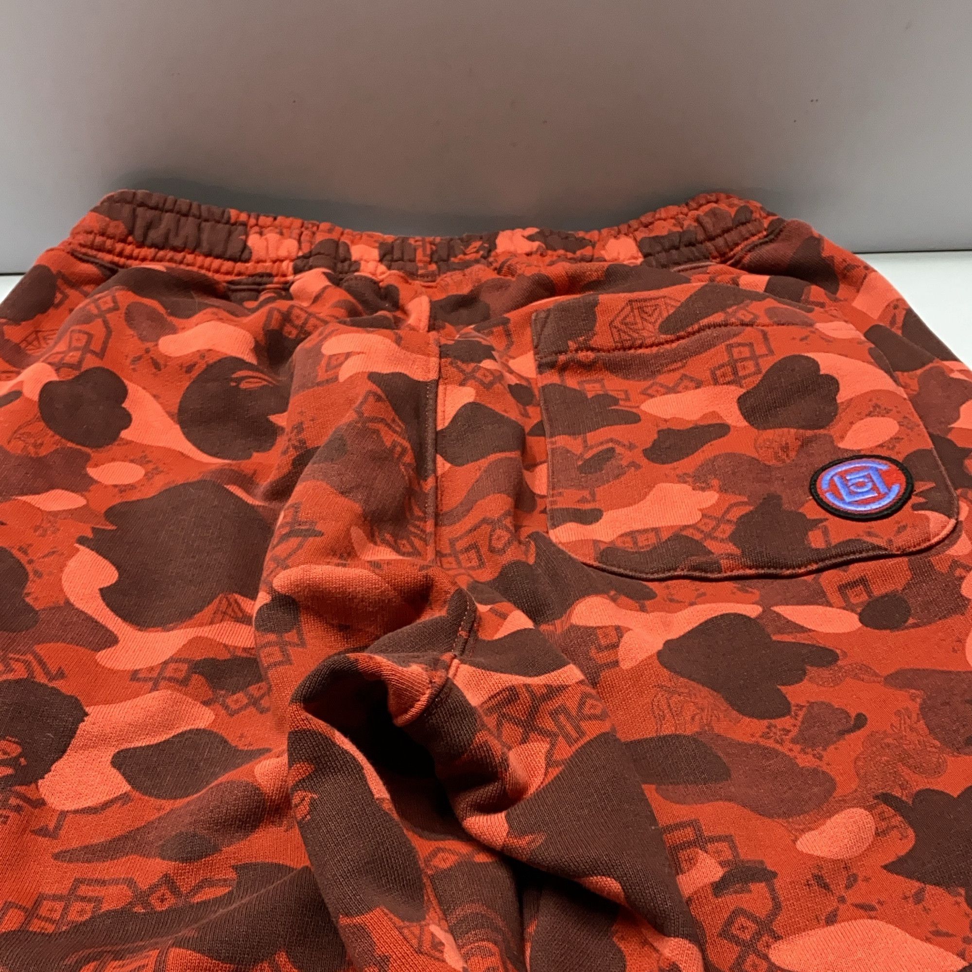 Bape A Bathing Ape x CLOT Camo Sweatpants Size L Size US 34 / EU 50 - 9 Thumbnail