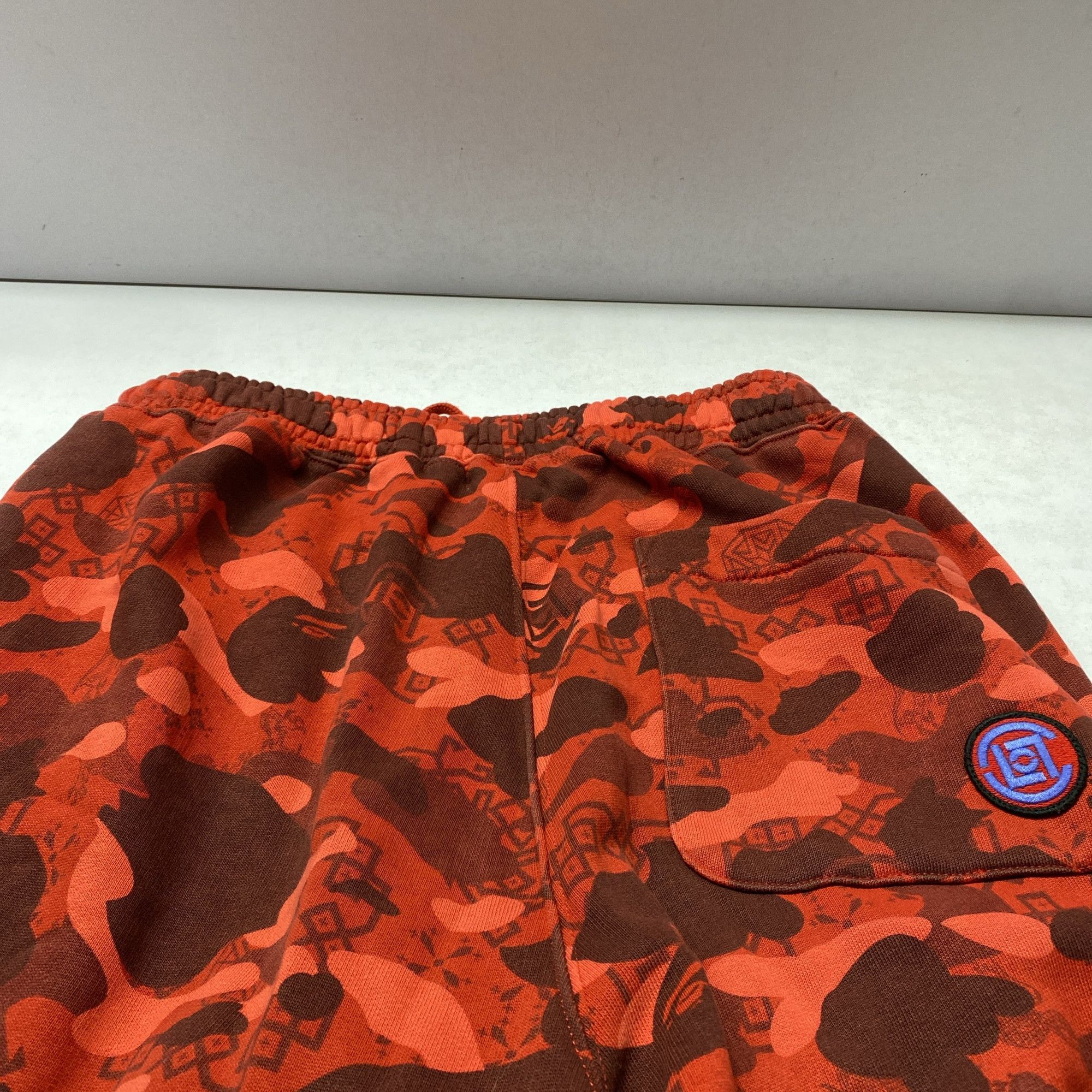 Bape A Bathing Ape x CLOT Camo Sweatpants Size L Size US 34 / EU 50 - 5 Thumbnail