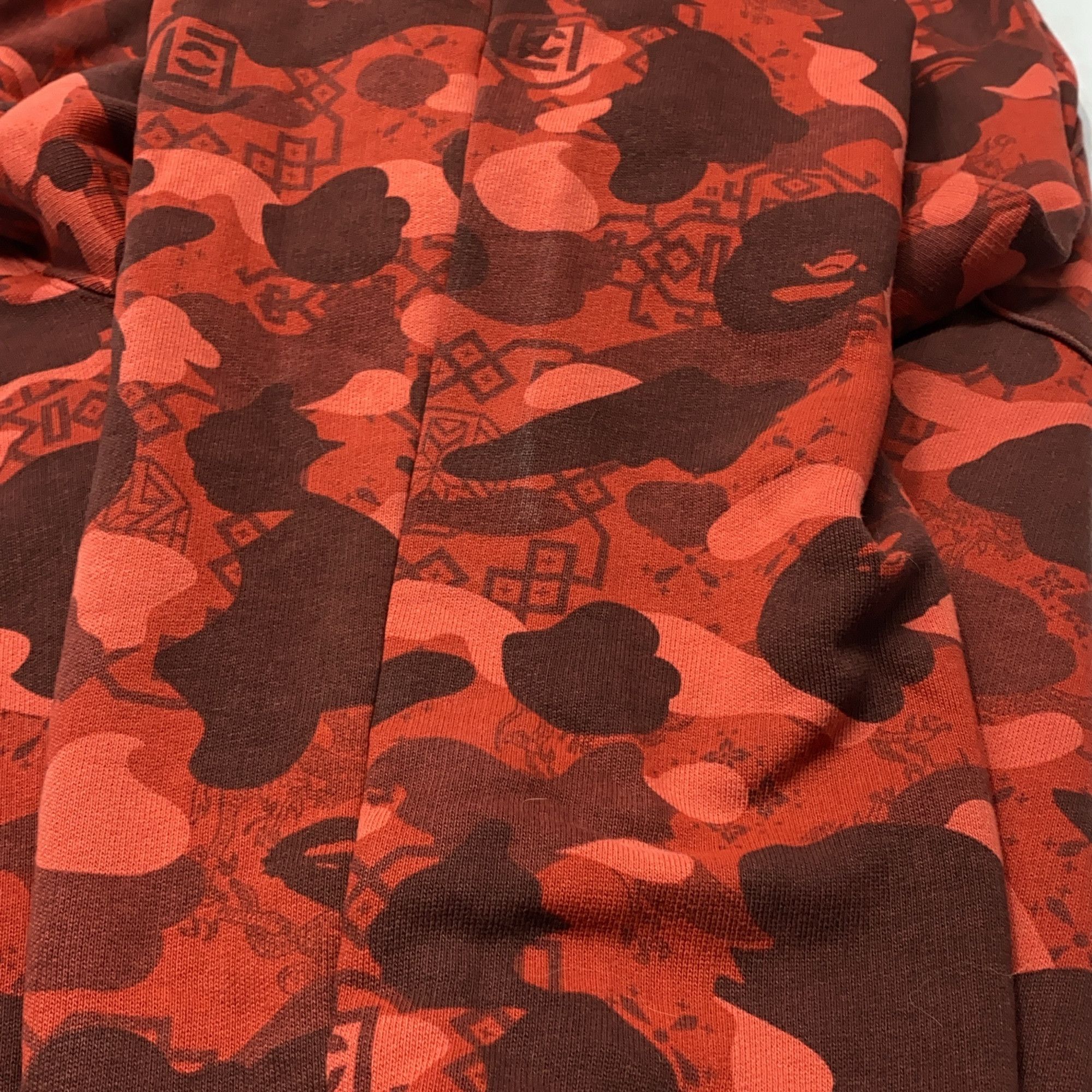 Bape A Bathing Ape x CLOT Camo Sweatpants Size L Size US 34 / EU 50 - 11 Thumbnail