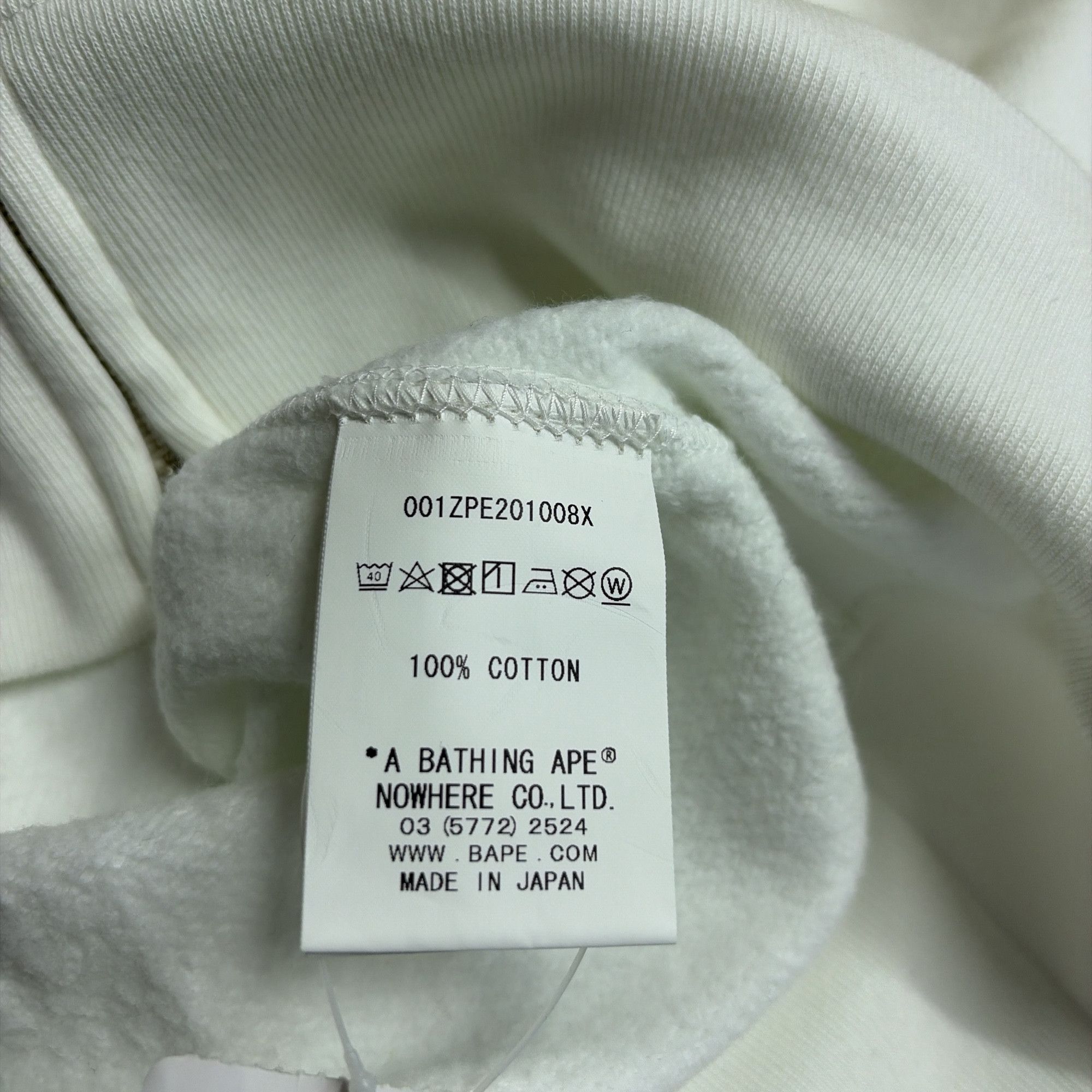 Bape A BATHING APE Lukewarm Water Hoodie Size M Size US M / EU 48-50 / 2 - 3 Thumbnail