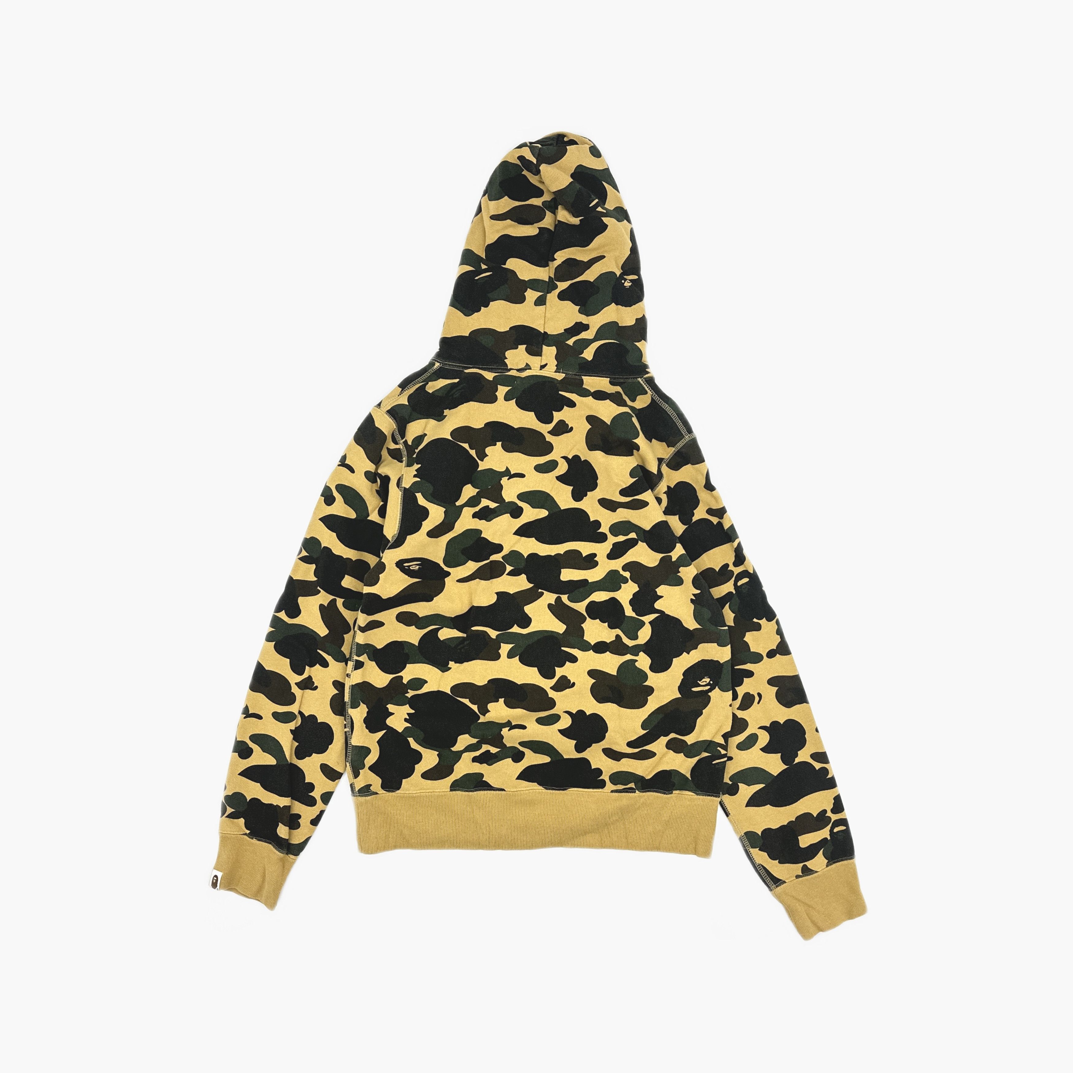 Bape A Bathing Ape Yellow Camo Hoodie Size M Size US M / EU 48-50 / 2 - 2 Thumbnail