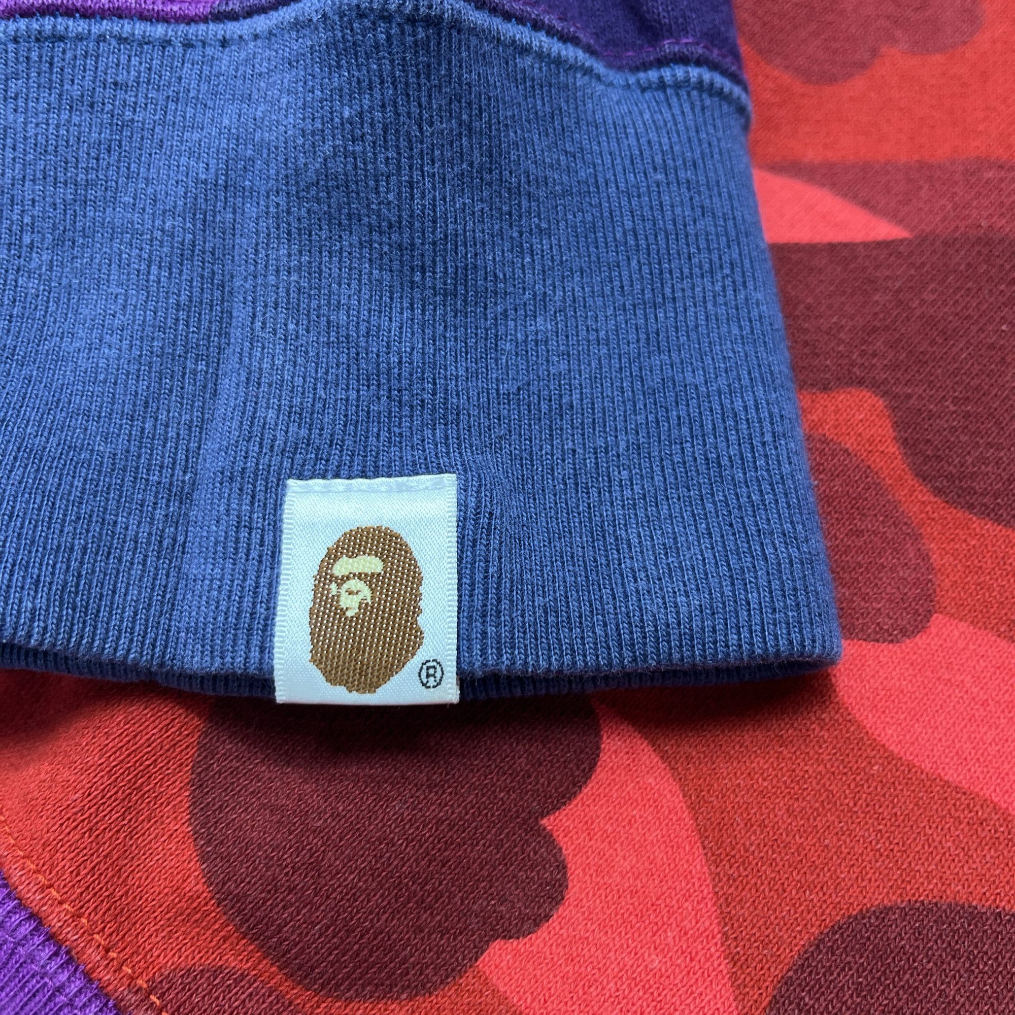 Bape A Bathing Ape Multi-Color Shark Hoodie Size M Size US M / EU 48-50 / 2 - 6 Thumbnail