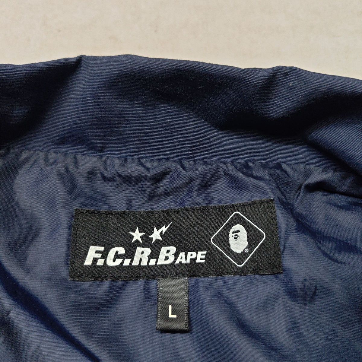 Bape A Bathing Ape x F.C.R.B. Logo Coach Jacket Size L Size US L / EU 52-54 / 3 - 3 Thumbnail