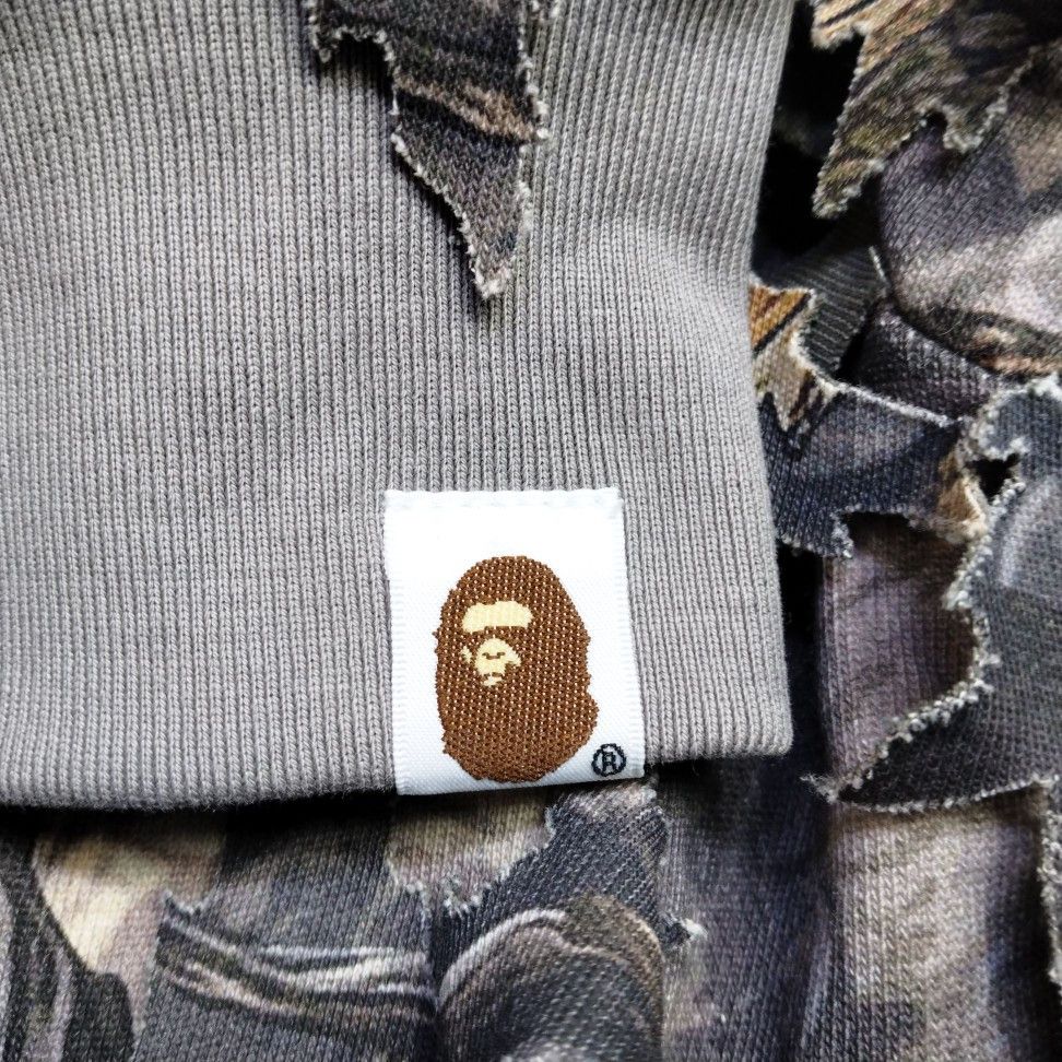 Bape A Bathing Ape Tree Edge Camo Shark Hoodie Size XS Size US XS / EU 42 / 0 - 5 Thumbnail