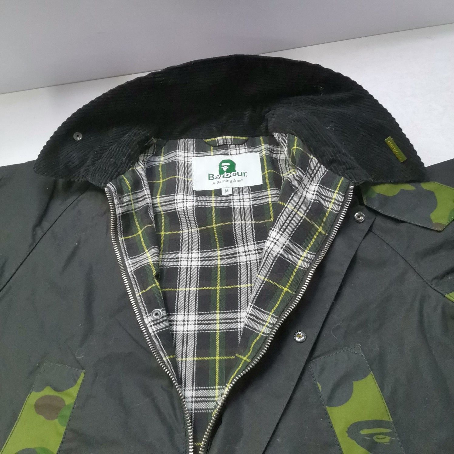 Bape A Bathing Ape x Barbour Camo Panel Jacket Size M Size US M / EU 48-50 / 2 - 6 Thumbnail