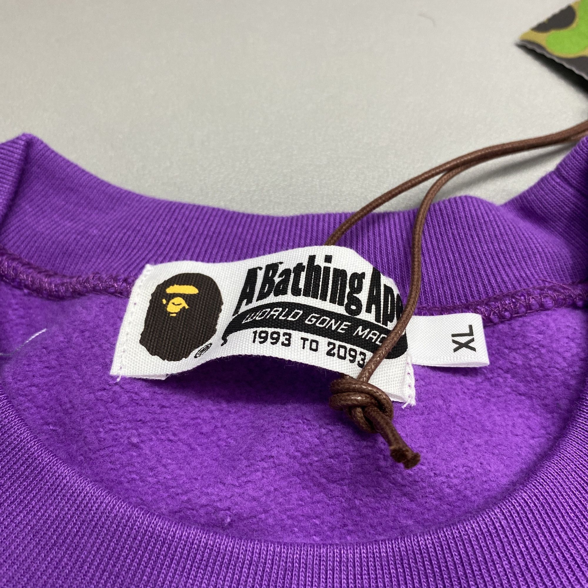 Bape A Bathing Ape NYC Logo Sweatshirt Size XL Size US XL / EU 56 / 4 - 3 Thumbnail