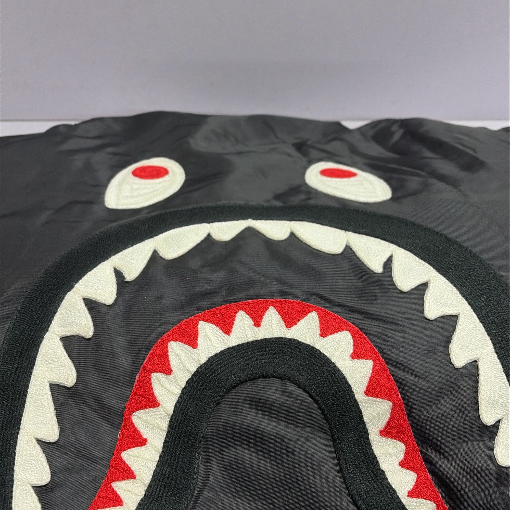 Bape A BATHING APE Shark Graphic Bomber Jacket XL Size US XL / EU 56 / 4 - 11 Thumbnail