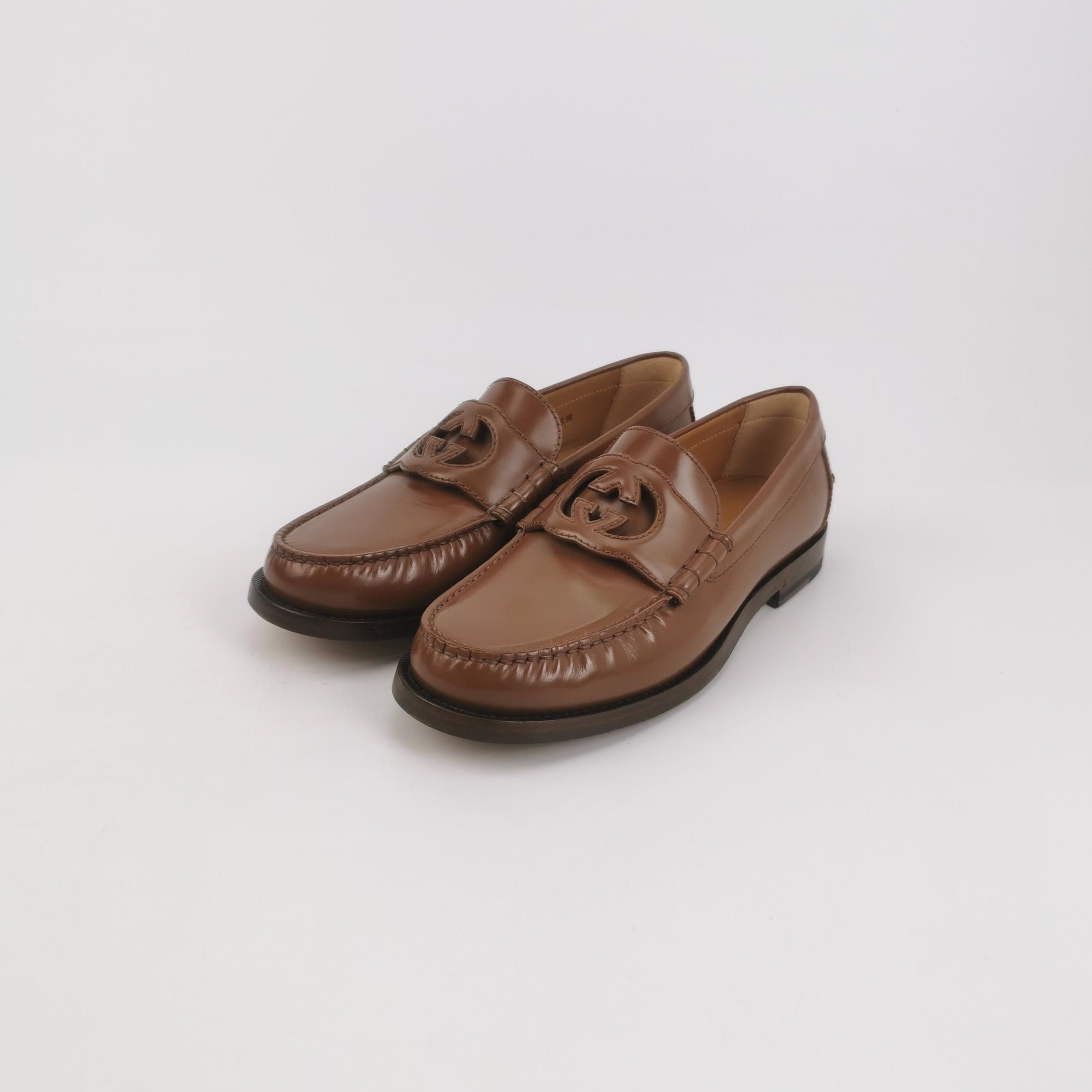 Gucci Gucci Men 6.5 Leather Size US 6.5 / EU 39-40 - 2 Thumbnail