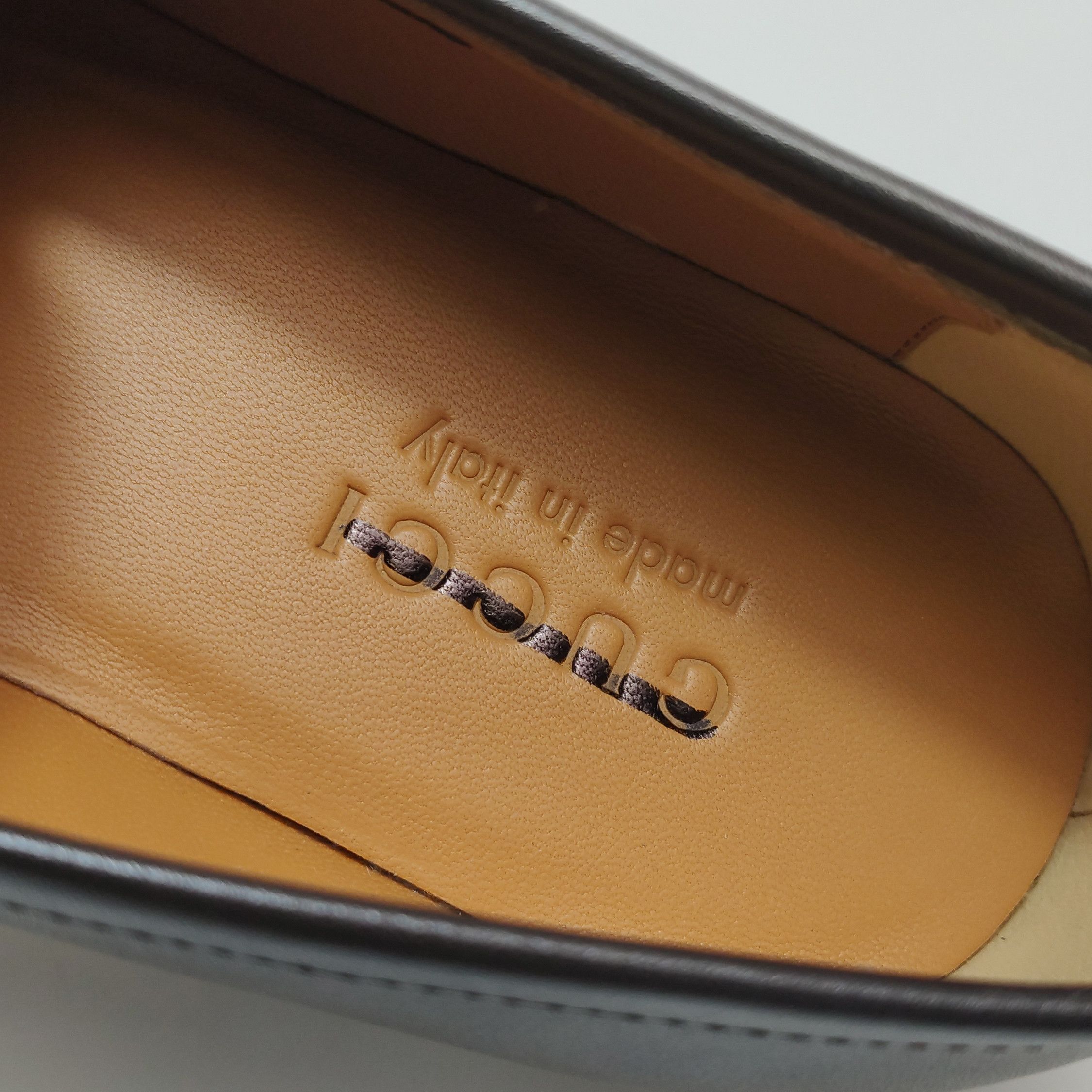 Gucci Gucci Men 7 Leather Size US 7 / EU 40 - 11 Thumbnail