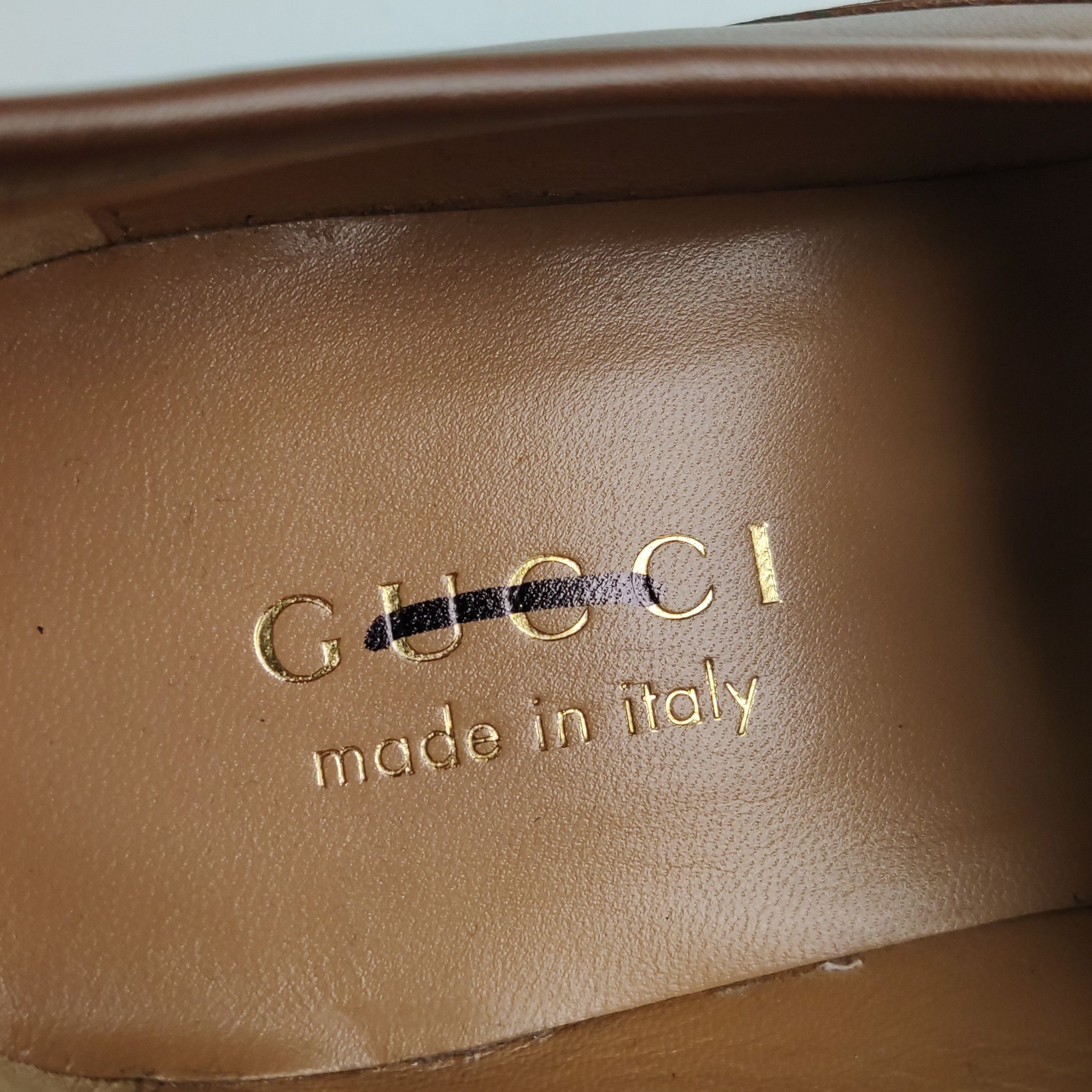 Gucci Gucci Men 6.5 Leather Size US 6.5 / EU 39-40 - 15 Thumbnail