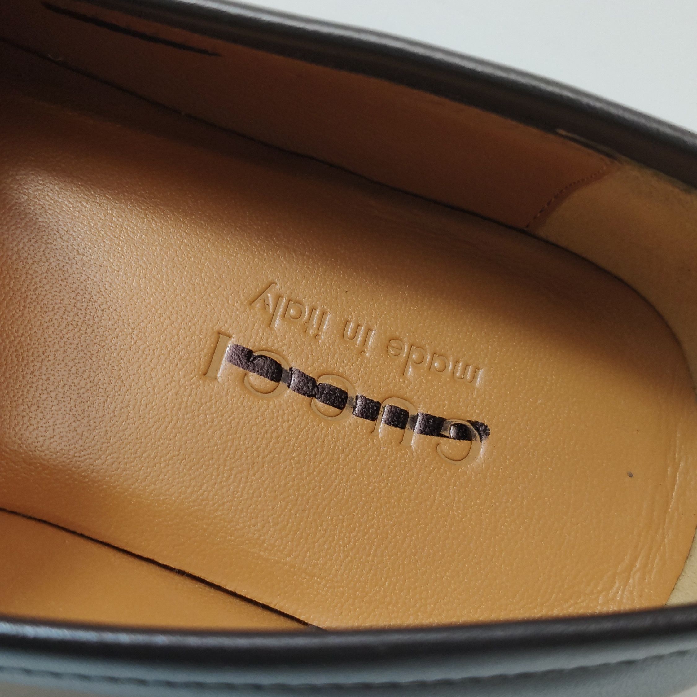 Gucci Gucci Men 7 Leather Size US 7 / EU 40 - 11 Thumbnail