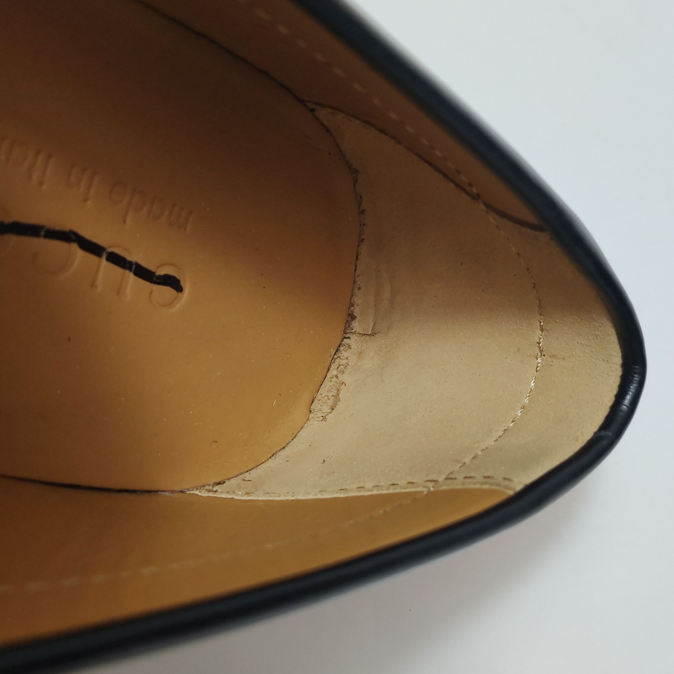 Gucci Gucci Men 7 Leather Size US 7 / EU 40 - 8 Thumbnail
