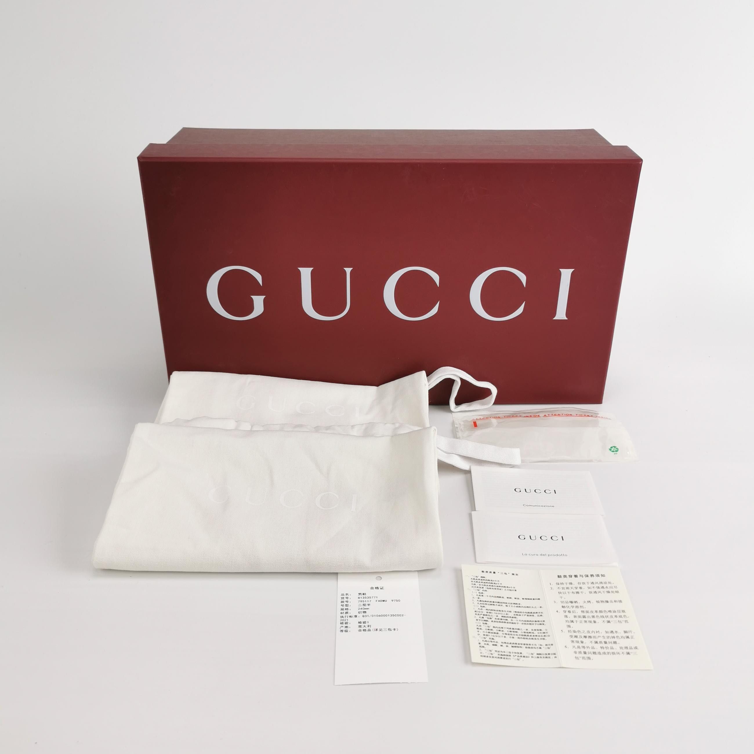 Gucci Gucci Men 6 Leather Size US 6 / EU 39 - 6 Thumbnail