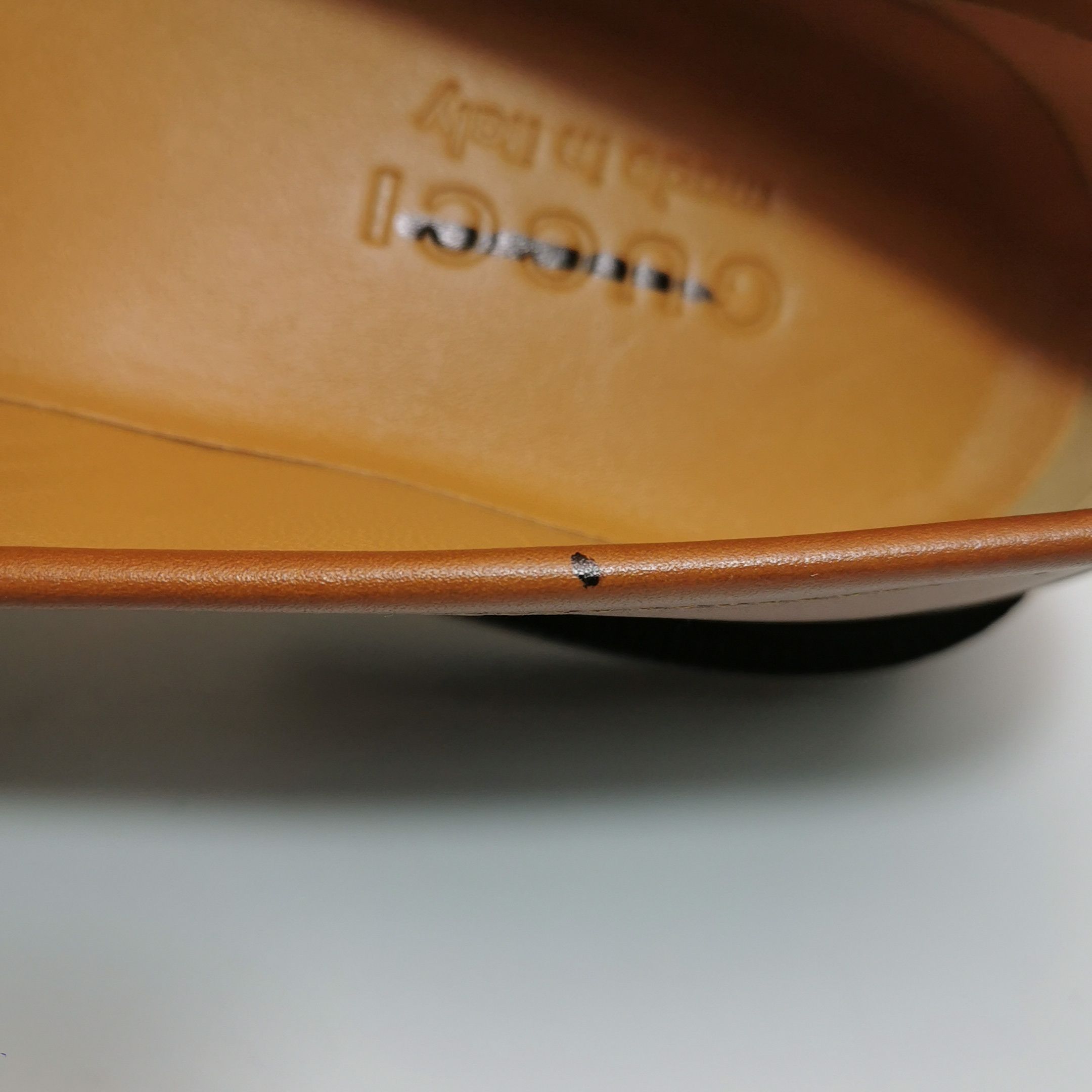 Gucci Gucci Men 6.5 Leather Size US 6.5 / EU 39-40 - 7 Thumbnail