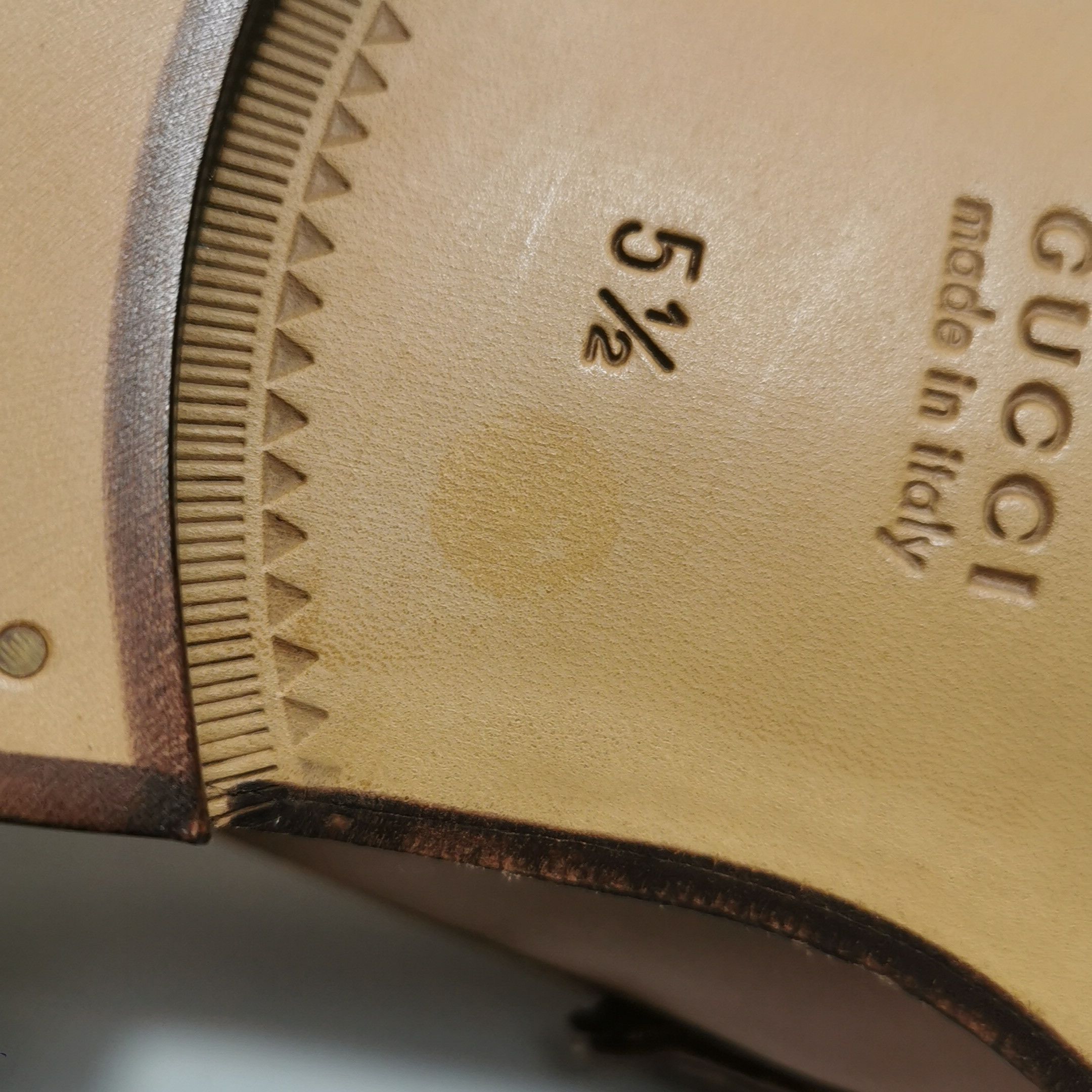 Gucci Gucci Men 6.5 Leather Size US 6.5 / EU 39-40 - 9 Thumbnail