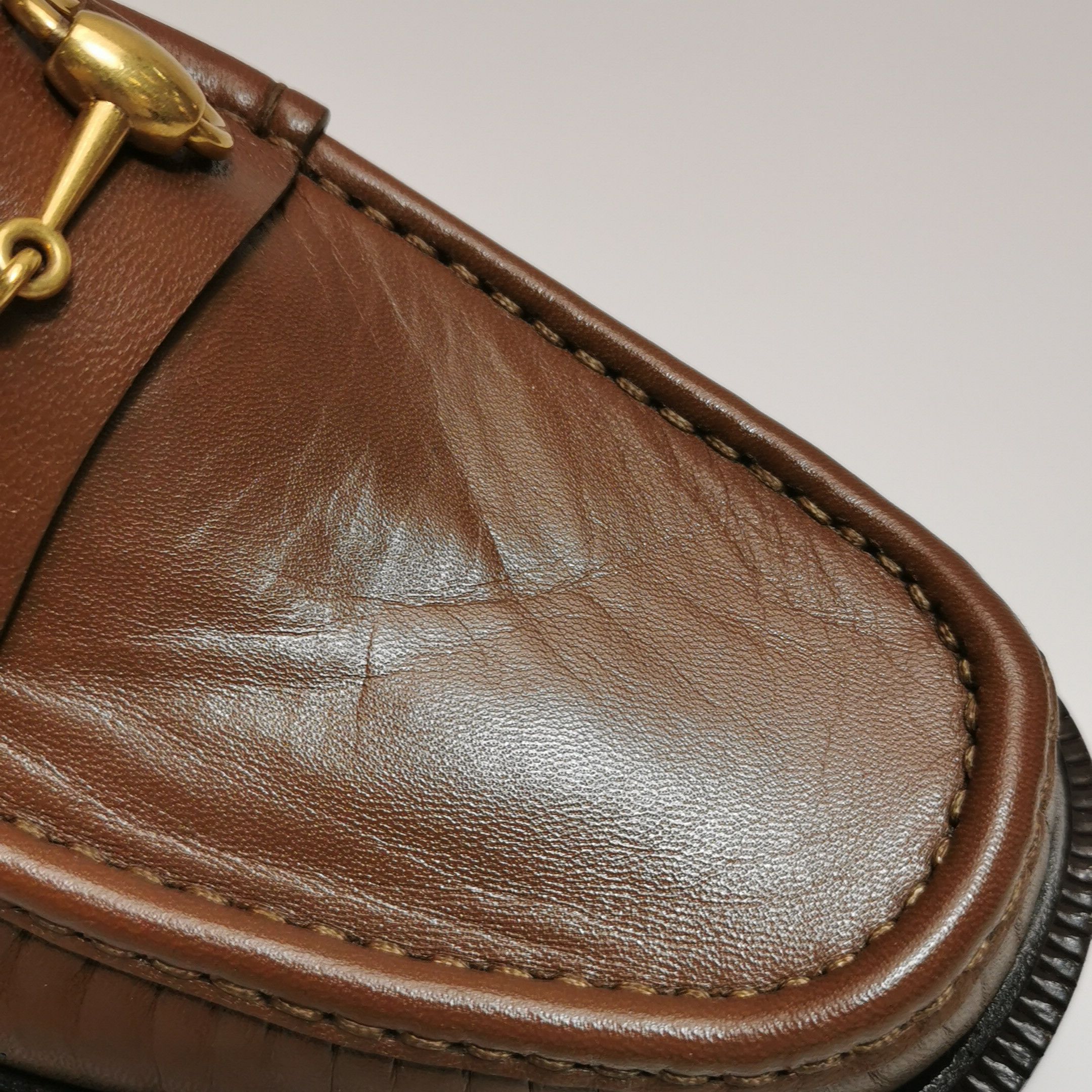 Gucci Gucci Men 9.5 Leather Size US 9.5 / EU 42-43 - 11 Thumbnail