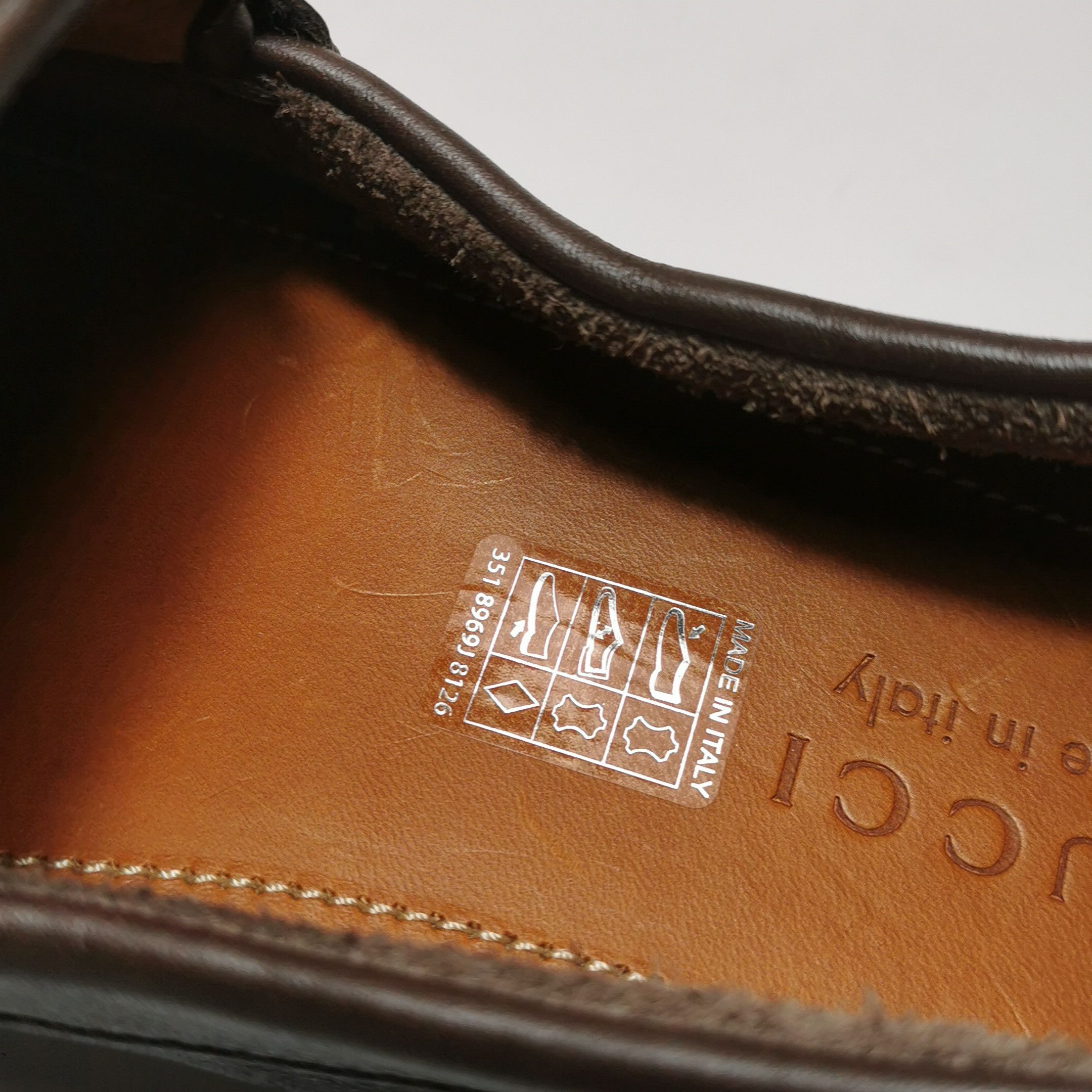 Gucci Gucci Men 8 Leather Size US 8 / EU 41 - 9 Thumbnail
