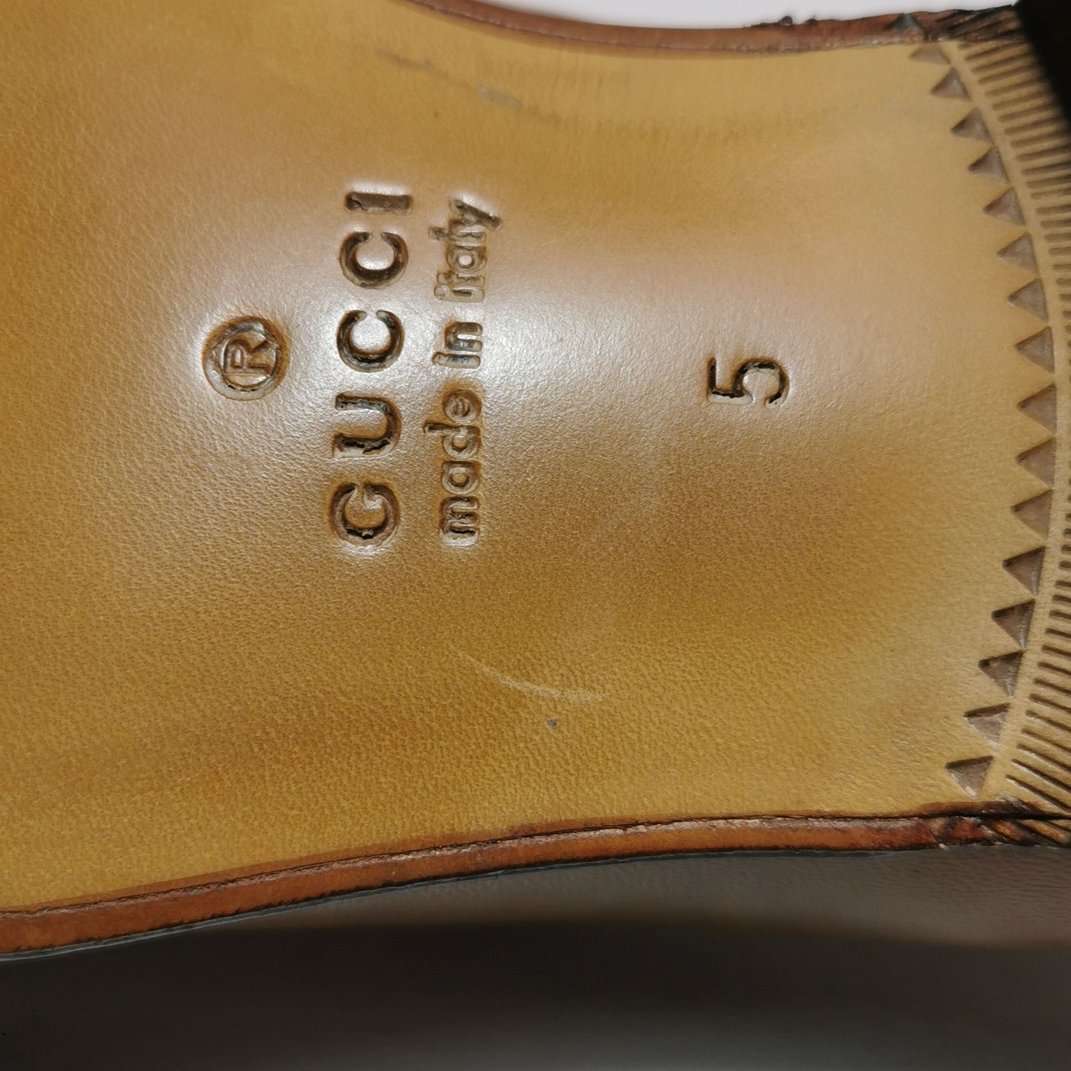 Gucci Gucci Men 6 Leather Size US 6 / EU 39 - 10 Thumbnail