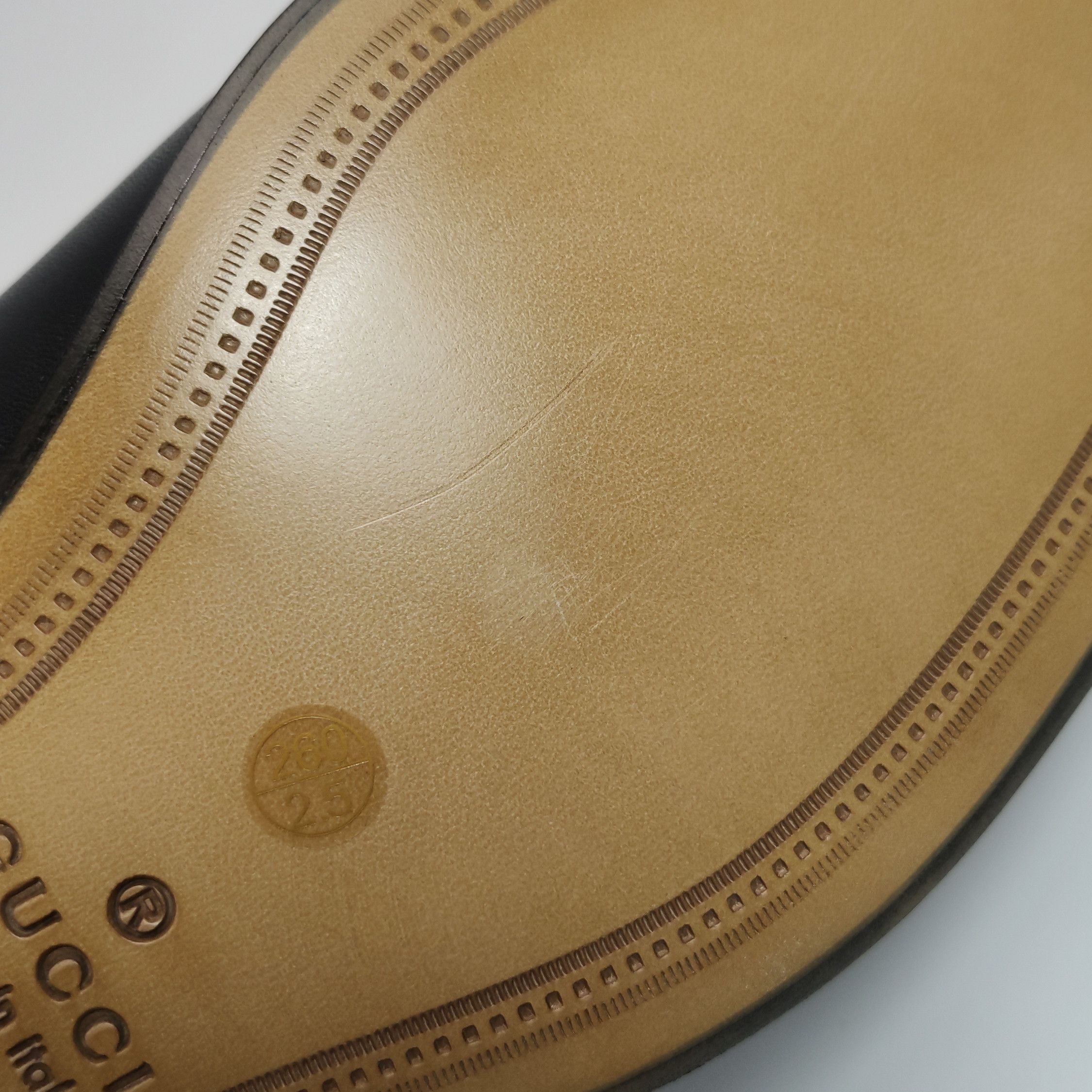 Gucci Gucci Men 10.5 Leather Size US 10.5 / EU 43-44 - 9 Thumbnail
