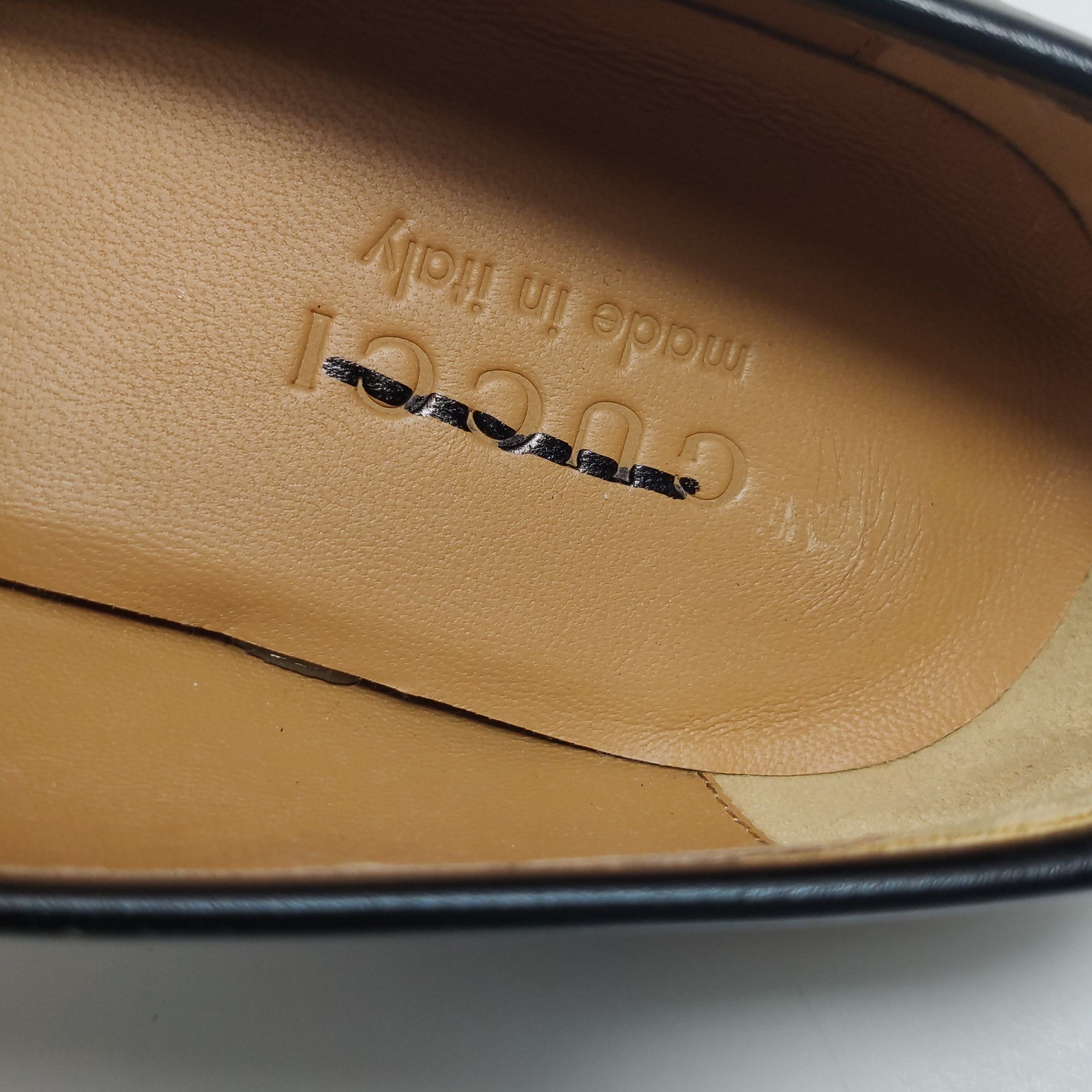 Gucci Gucci Men 7 Leather Size US 7 / EU 40 - 10 Thumbnail