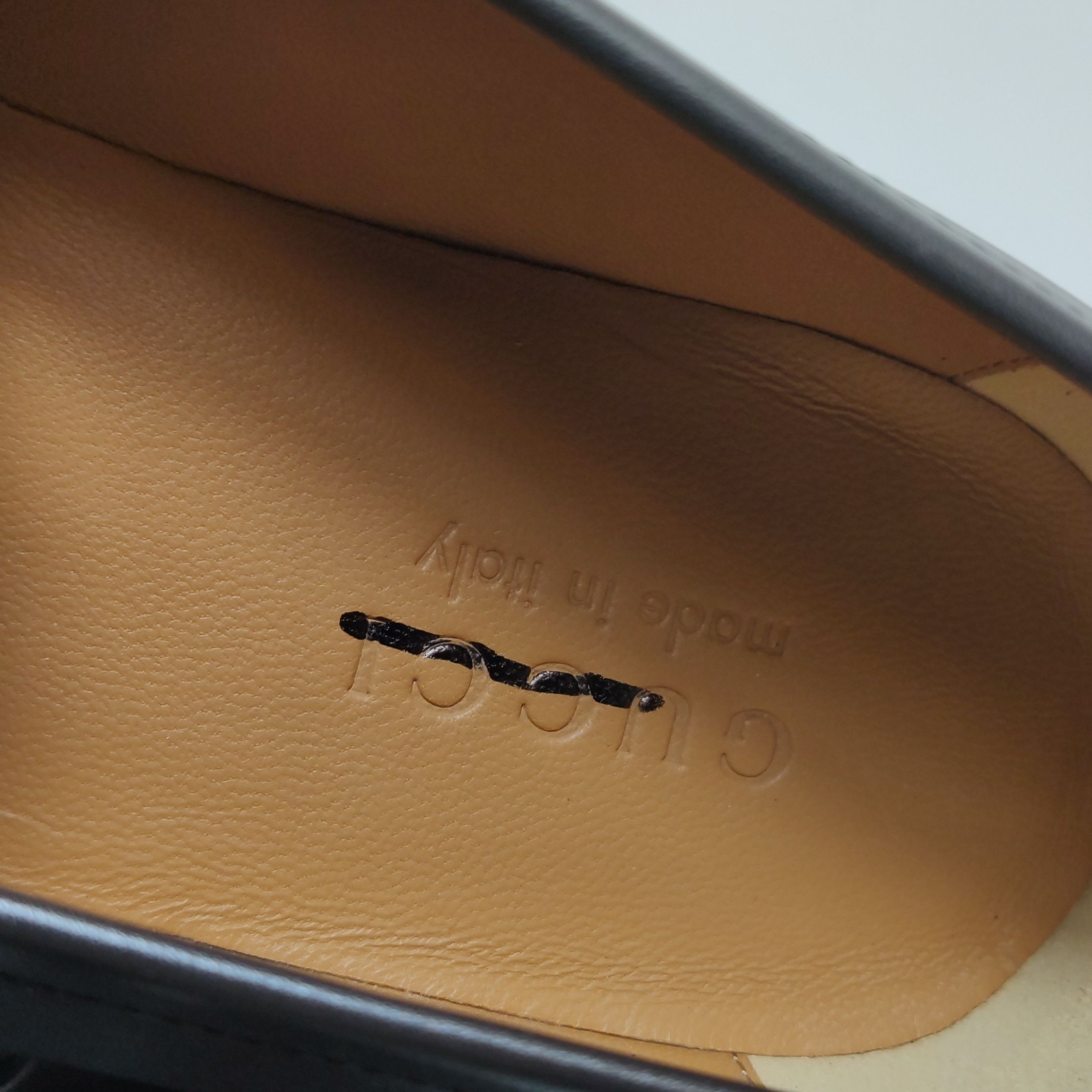 Gucci Gucci Men 8 Leather Size US 8 / EU 41 - 10 Thumbnail