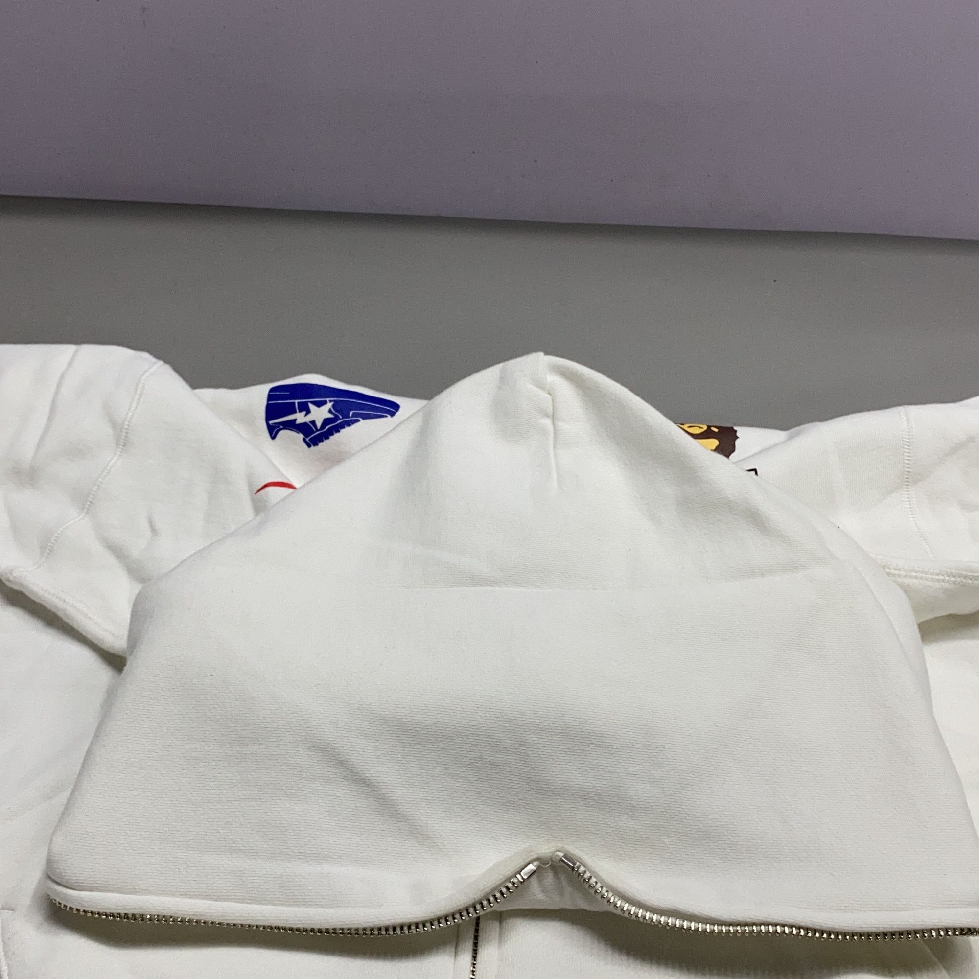 Bape A BATHING APE Multi Graphic Full Zip Hoodie Size M Size US M / EU 48-50 / 2 - 8 Thumbnail