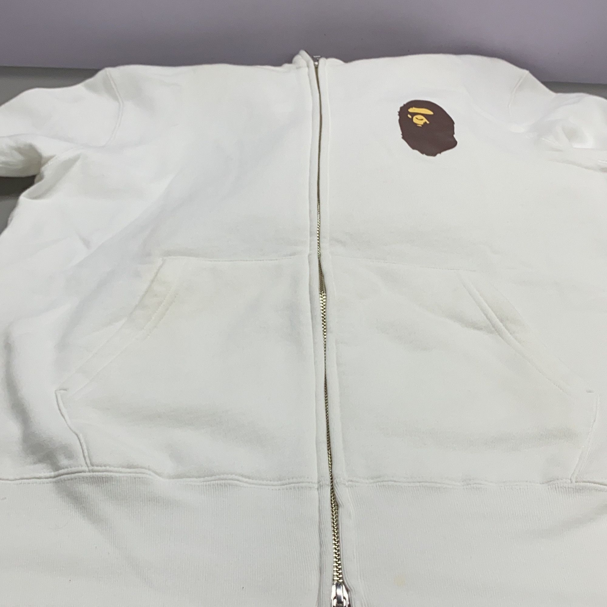 Bape A BATHING APE Multi Graphic Full Zip Hoodie Size M Size US M / EU 48-50 / 2 - 12 Thumbnail