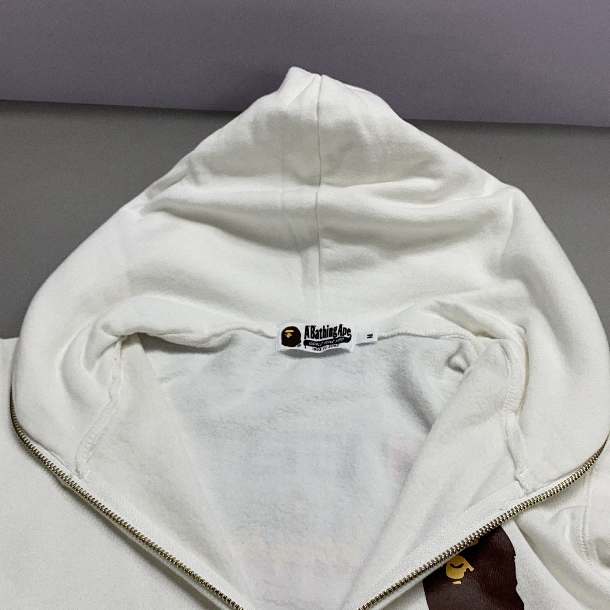 Bape A BATHING APE Multi Graphic Full Zip Hoodie Size M Size US M / EU 48-50 / 2 - 9 Thumbnail