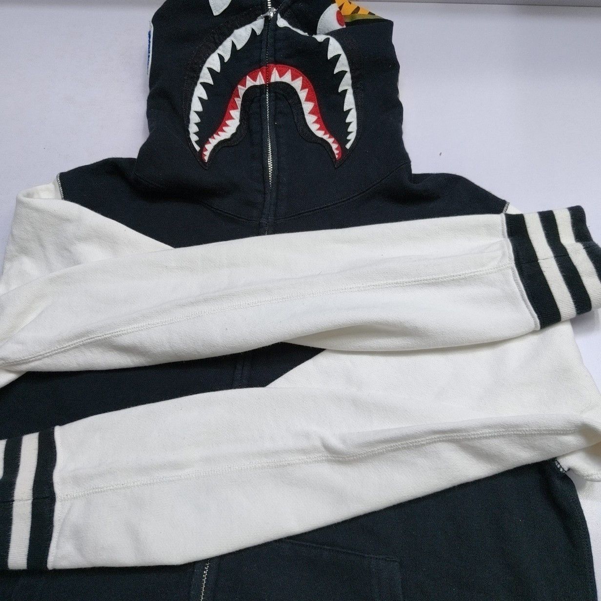 Bape BAPE Colorblock Shark Full-Zip Hoodie Size L Size US L / EU 52-54 / 3 - 11 Thumbnail