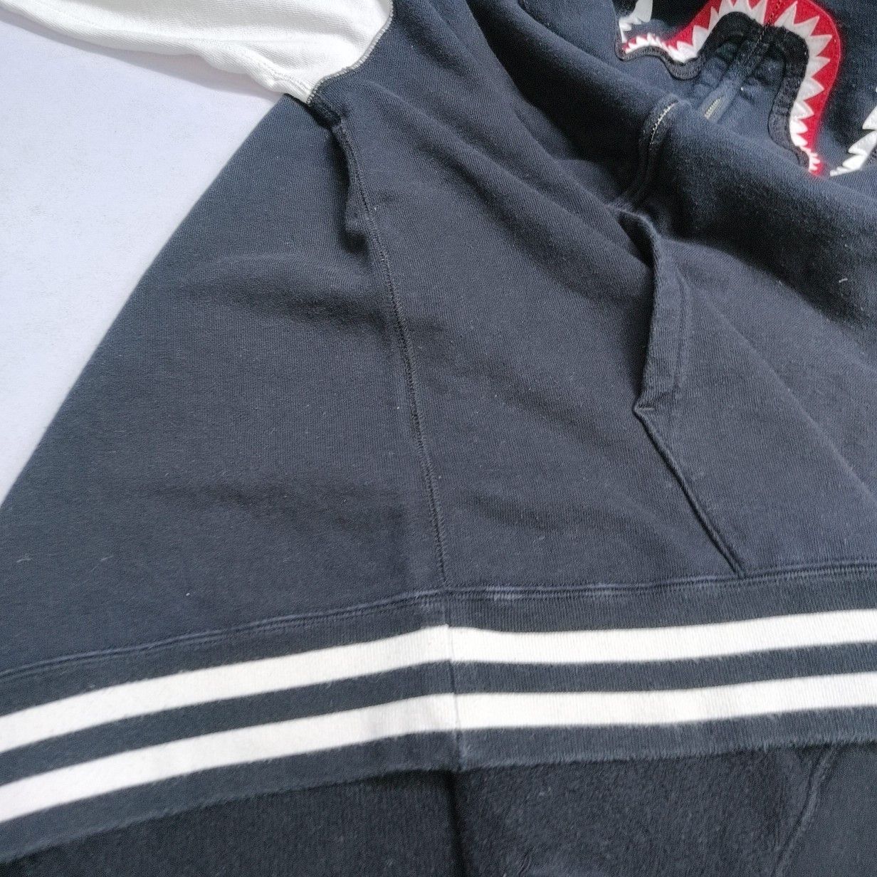 Bape BAPE Colorblock Shark Full-Zip Hoodie Size L Size US L / EU 52-54 / 3 - 19 Thumbnail