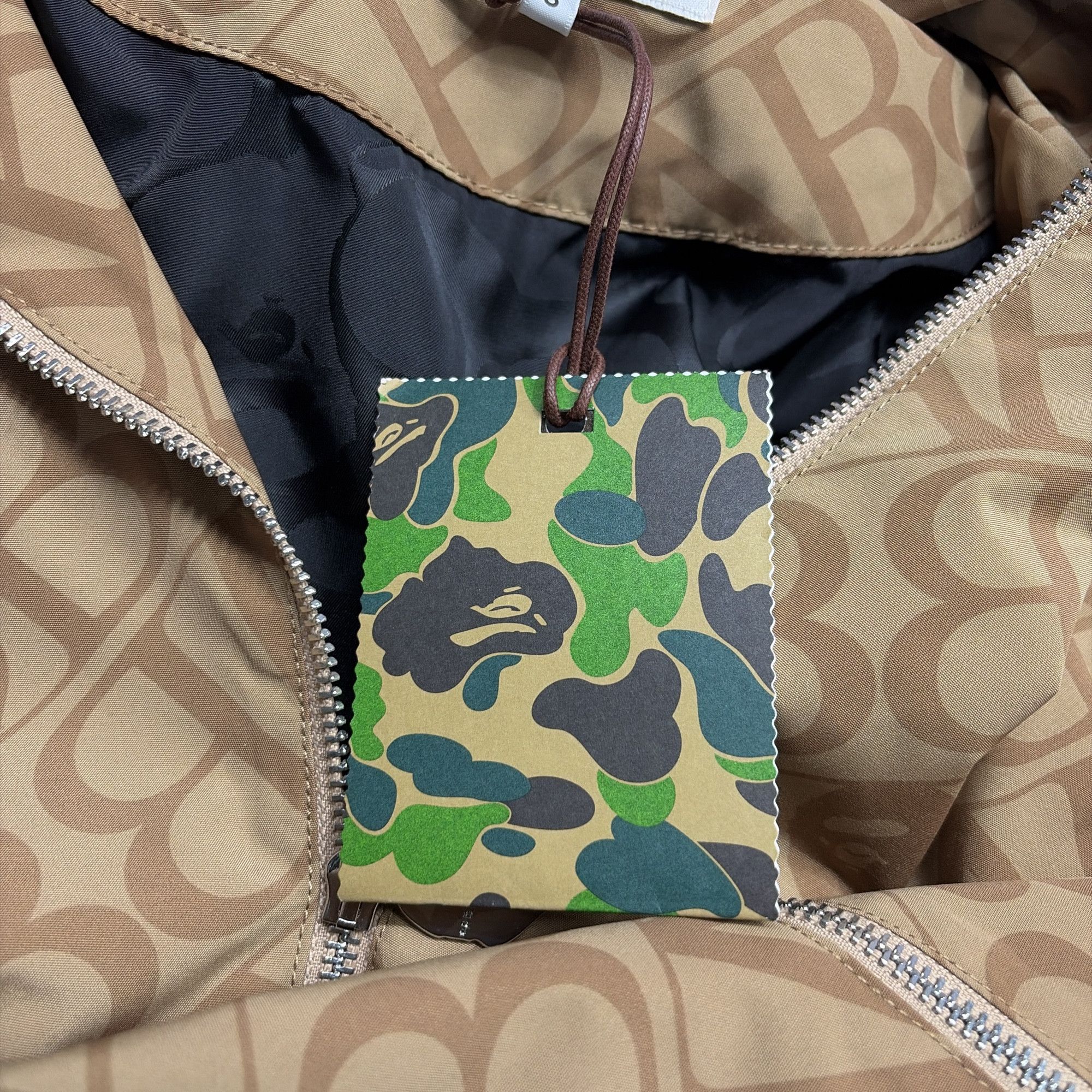 Bape A BATHING APE Monogram Lightweight Jacket Size S Size US S / EU 44-46 / 1 - 5 Thumbnail