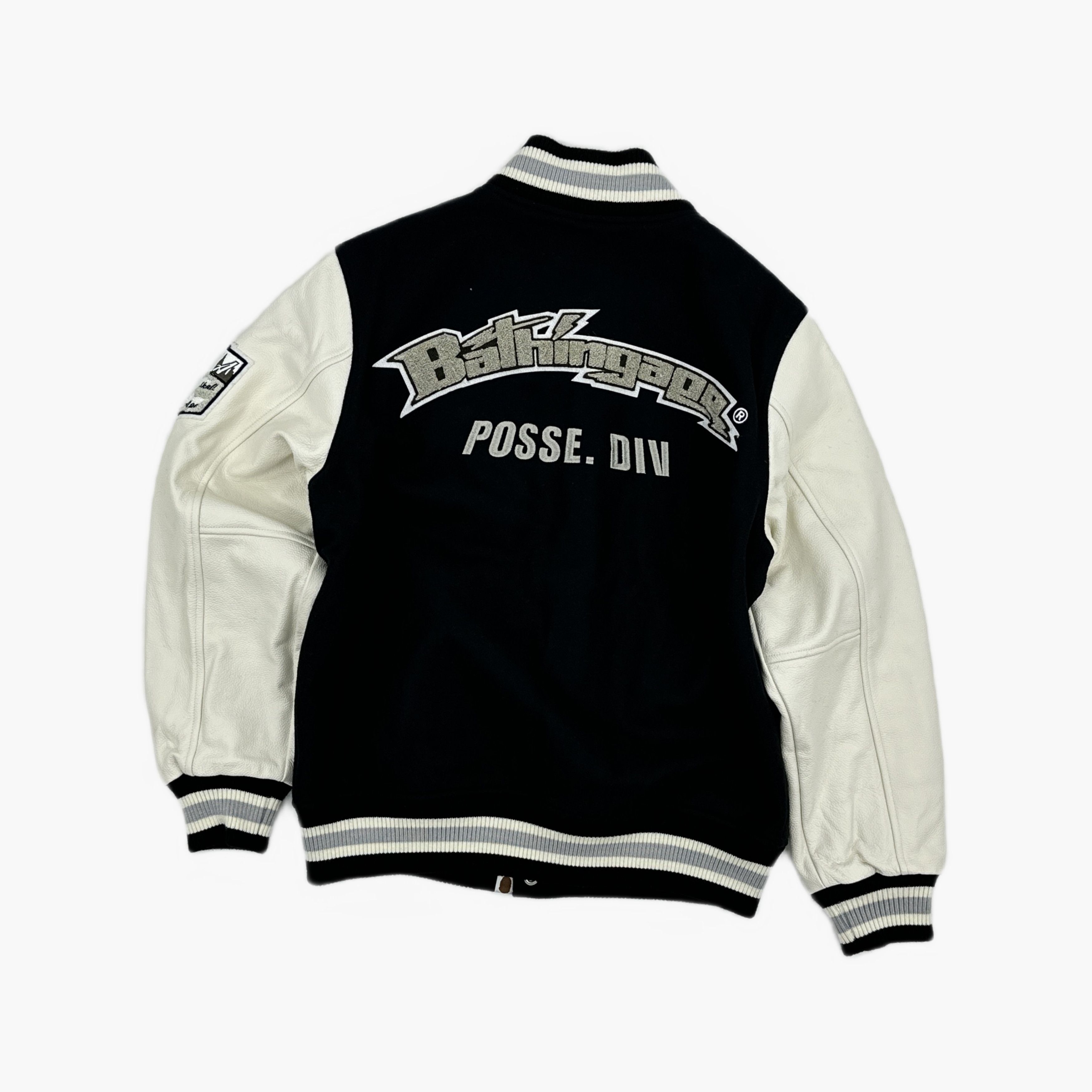 Bape A BATHING APE Logo Varsity Jacket Size M Size US M / EU 48-50 / 2 - 3 Thumbnail