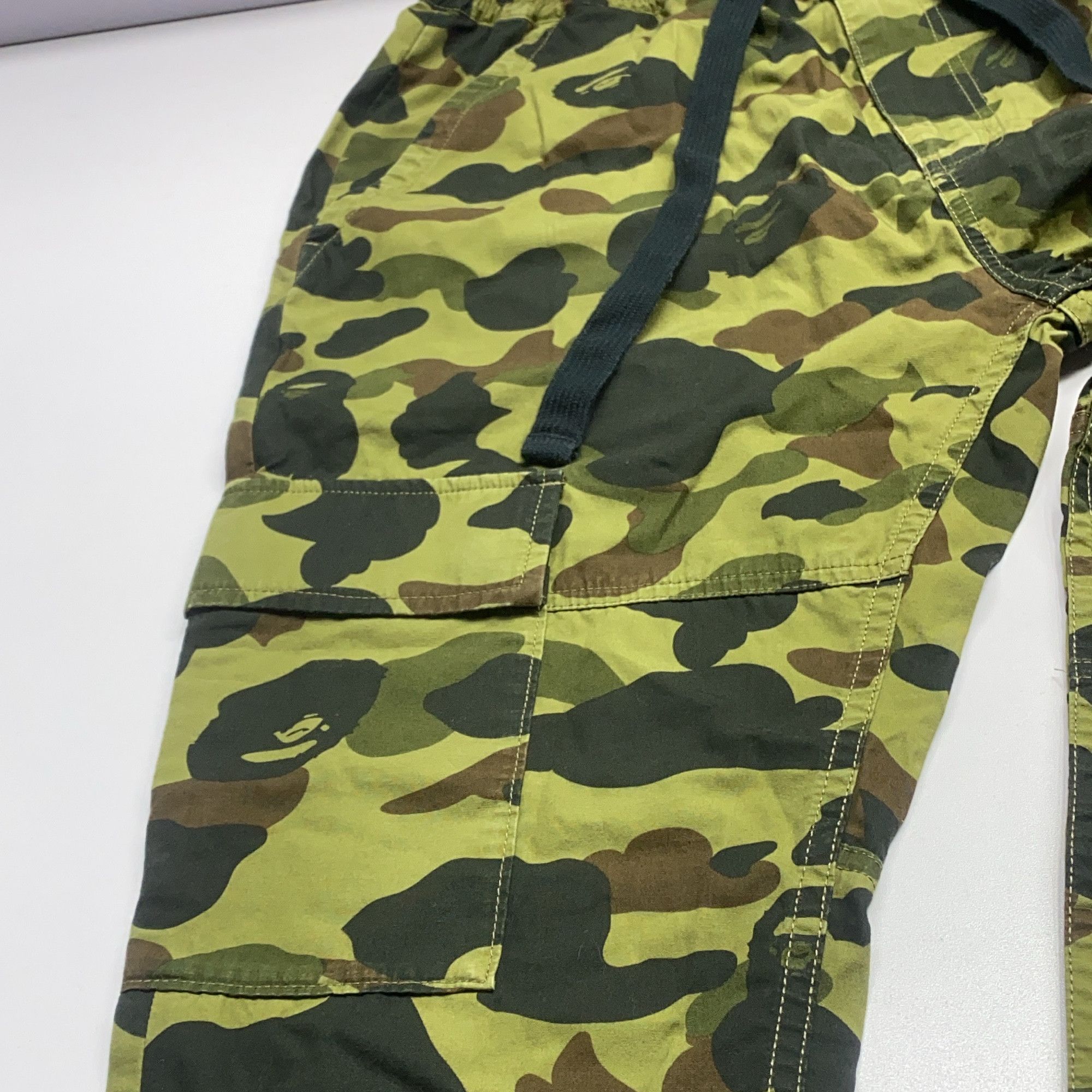 Bape A BATHING APE Camo Cargo Joggers Size M Size US 32 / EU 48 - 8 Thumbnail
