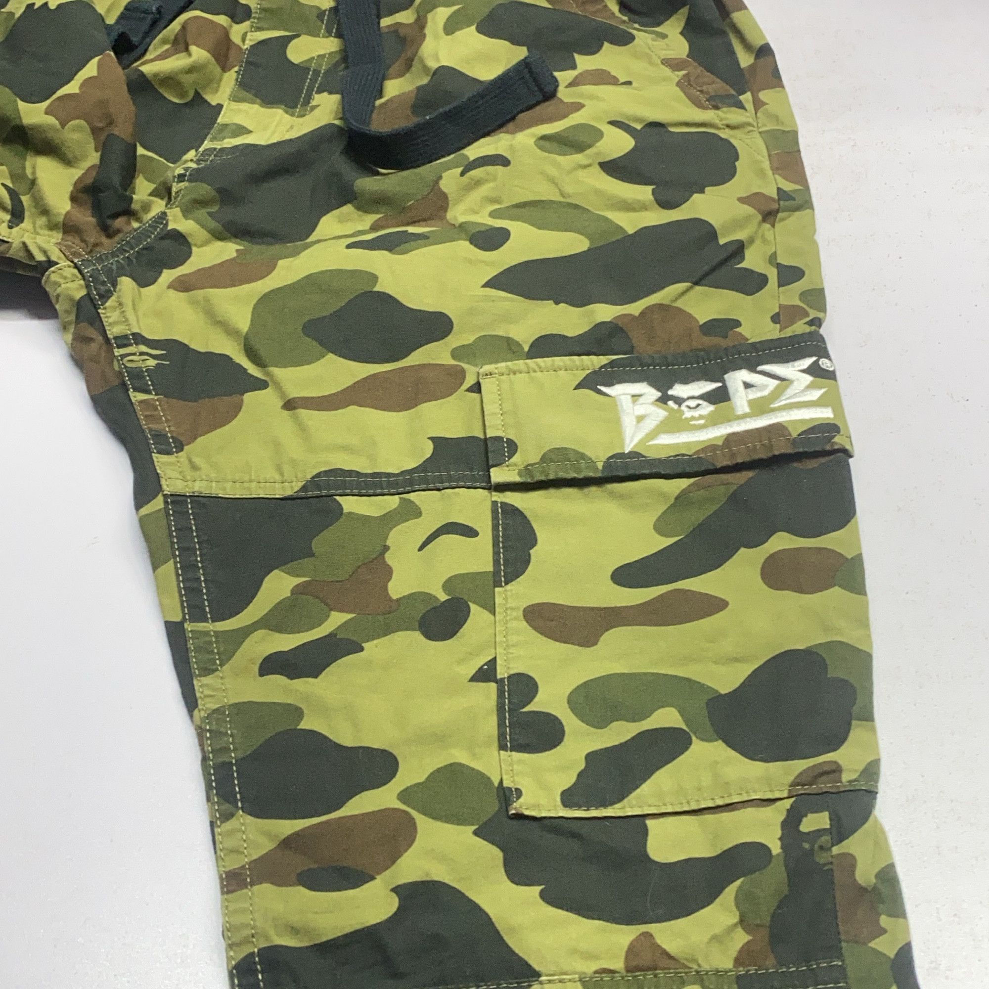 Bape A BATHING APE Camo Cargo Joggers Size M Size US 32 / EU 48 - 10 Thumbnail