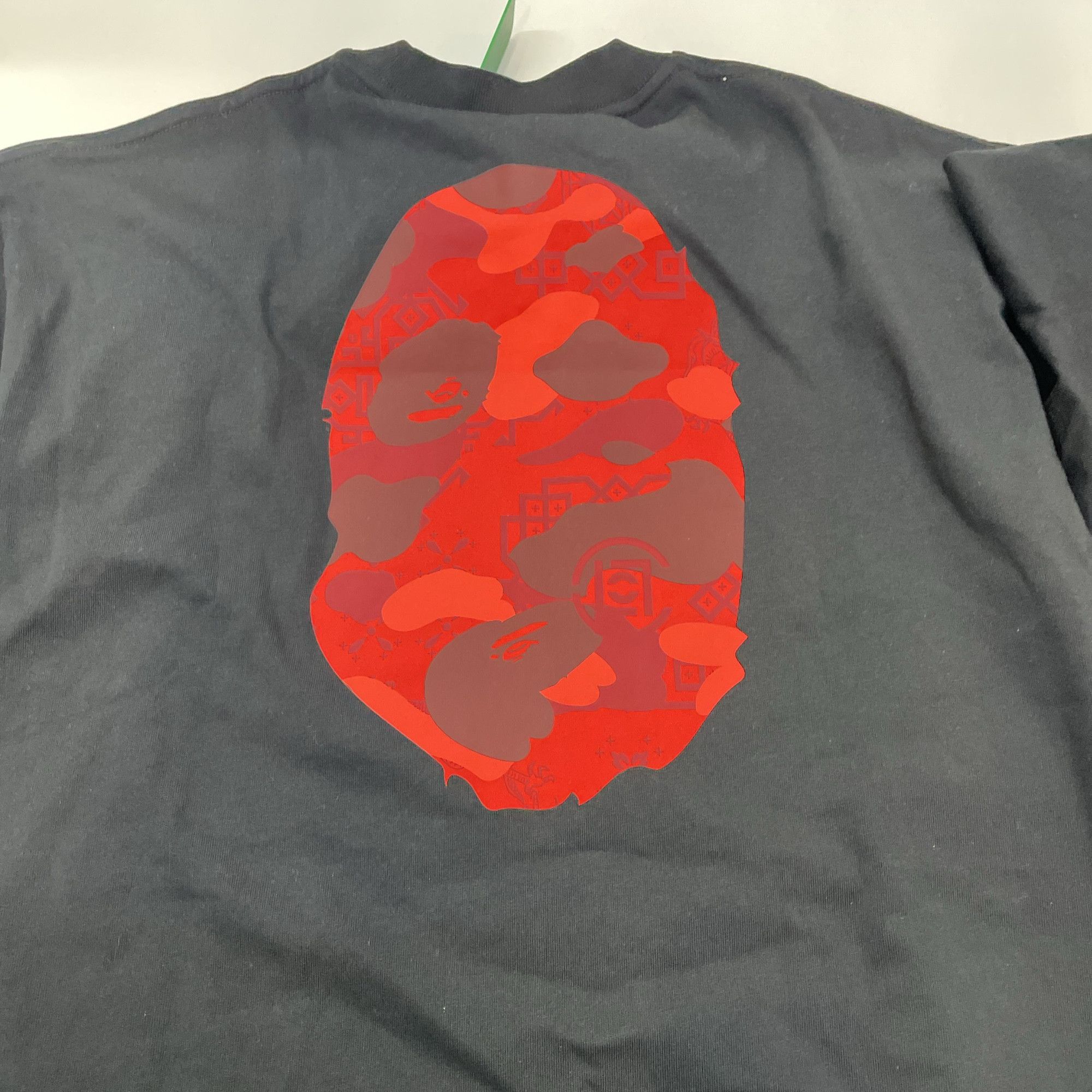 Bape A Bathing Ape x CLOT Camo Logo T-Shirt Size L Size US L / EU 52-54 / 3 - 4 Thumbnail