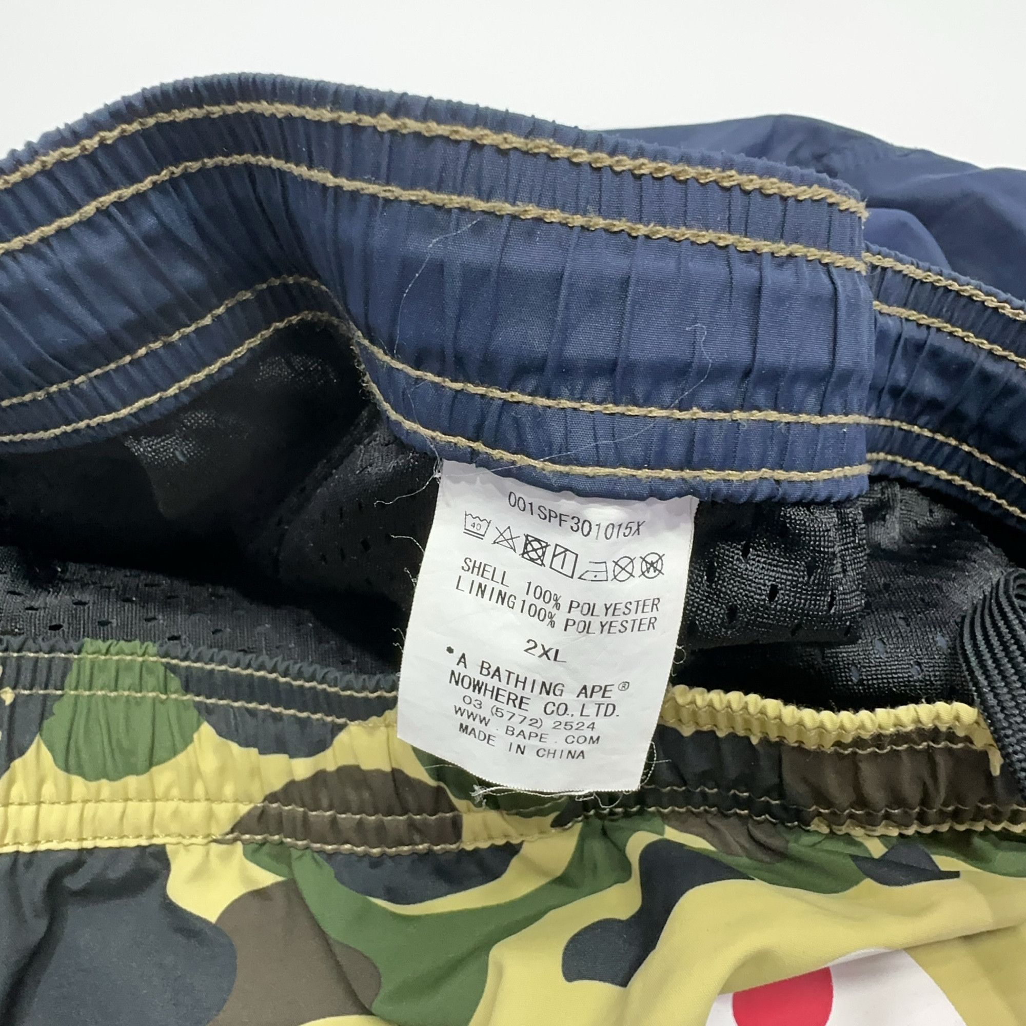 Bape A Bathing Ape Shark Colorblock Shorts XXL Size US 38 / EU 54 - 4 Thumbnail