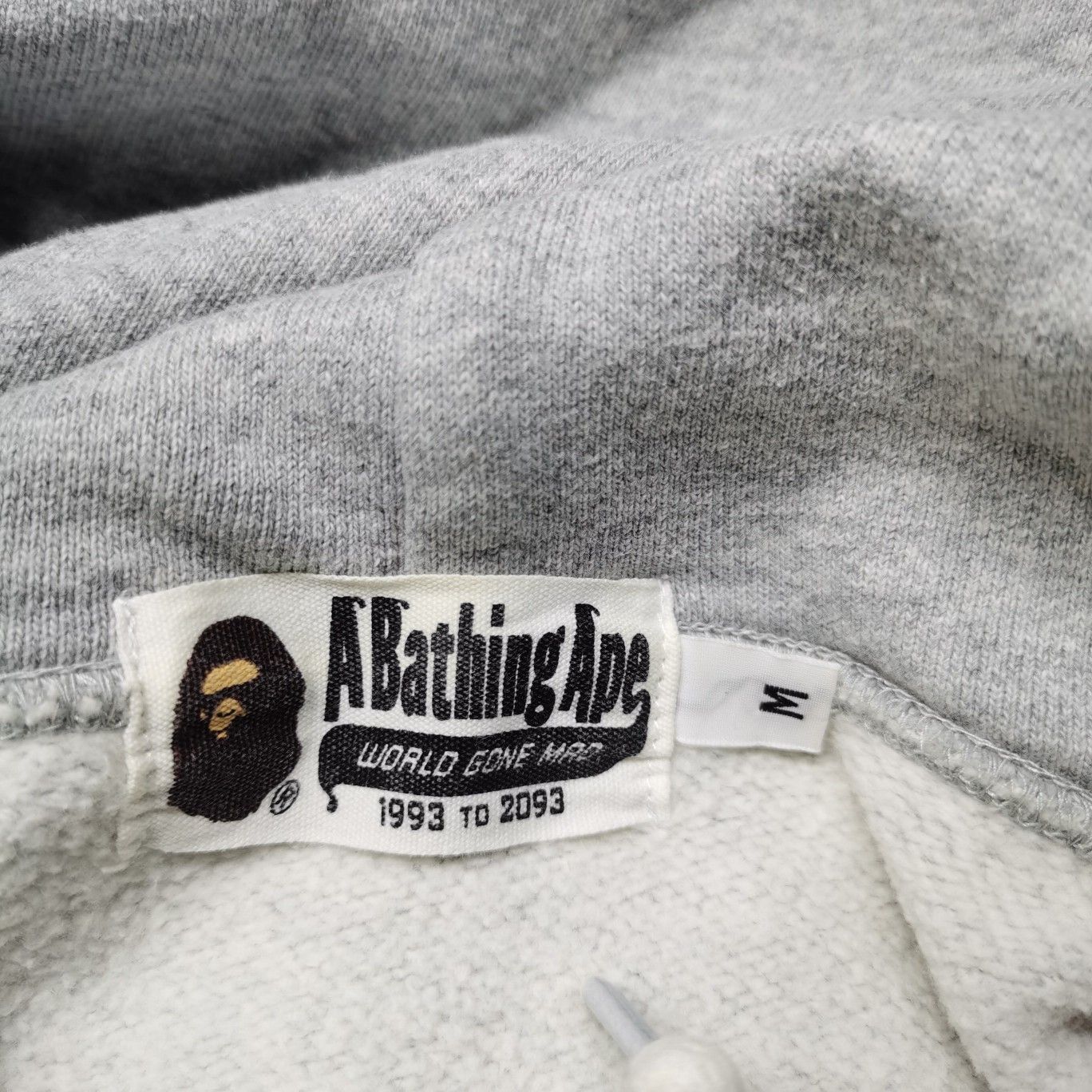 Bape A Bathing Ape Busy Works Hoodie Gray Size M Size US M / EU 48-50 / 2 - 4 Thumbnail