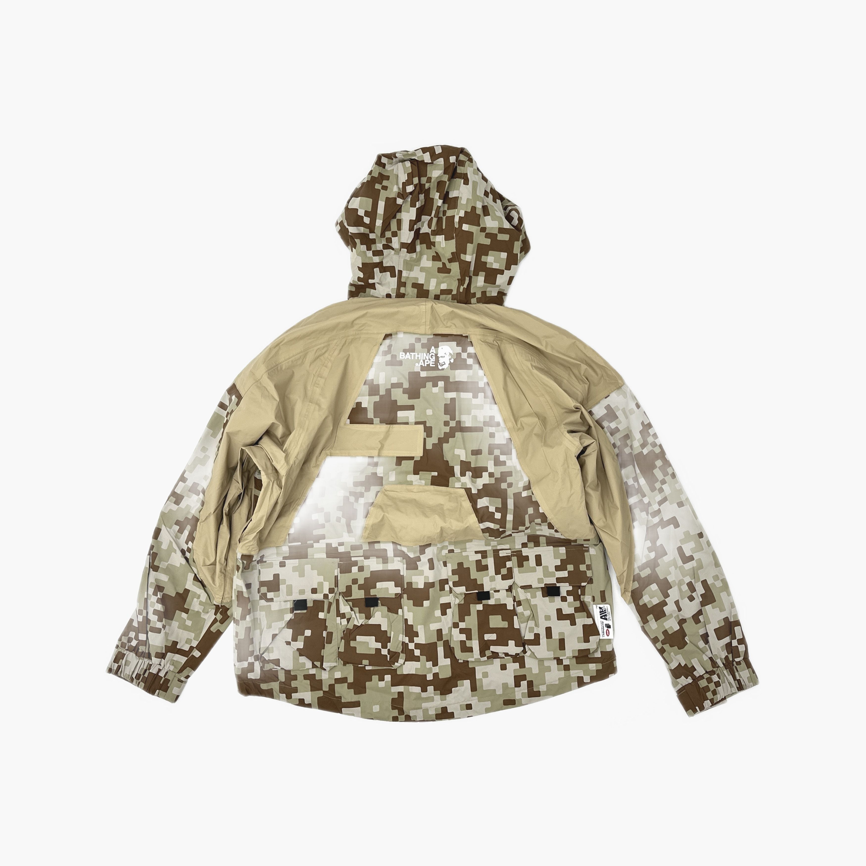 Bape A BATHING APE Camo Hooded Jacket Size M Size US M / EU 48-50 / 2 - 2 Thumbnail